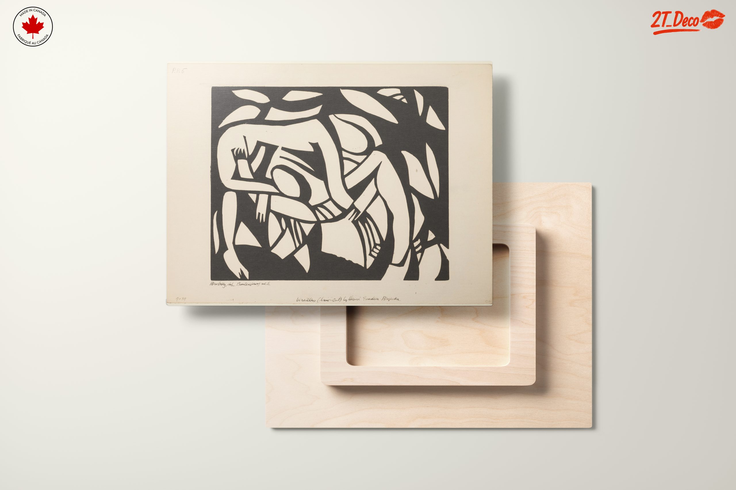 Abstract Human Figures in Bold Contrast - Image 11