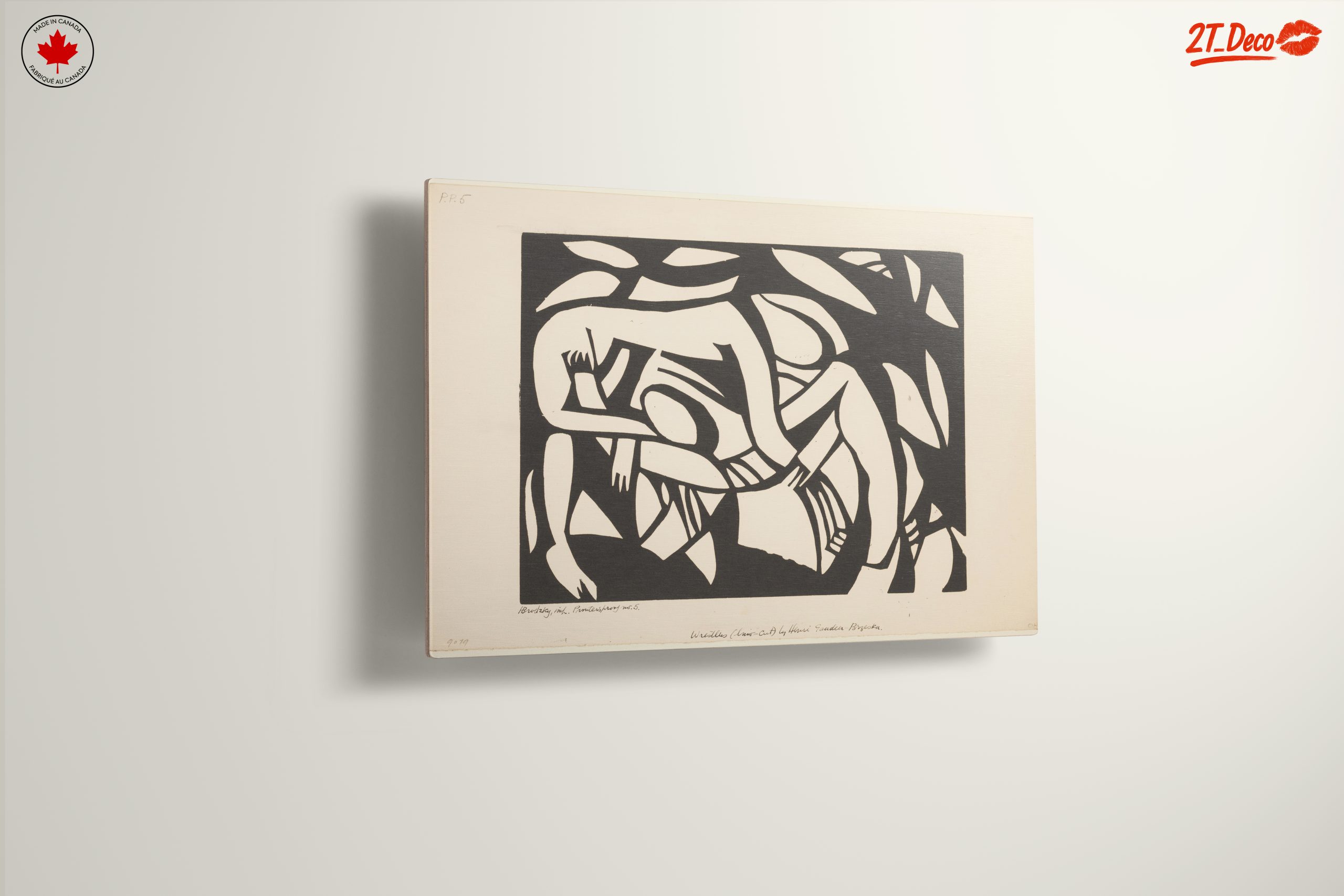 Abstract Human Figures in Bold Contrast - Image 13