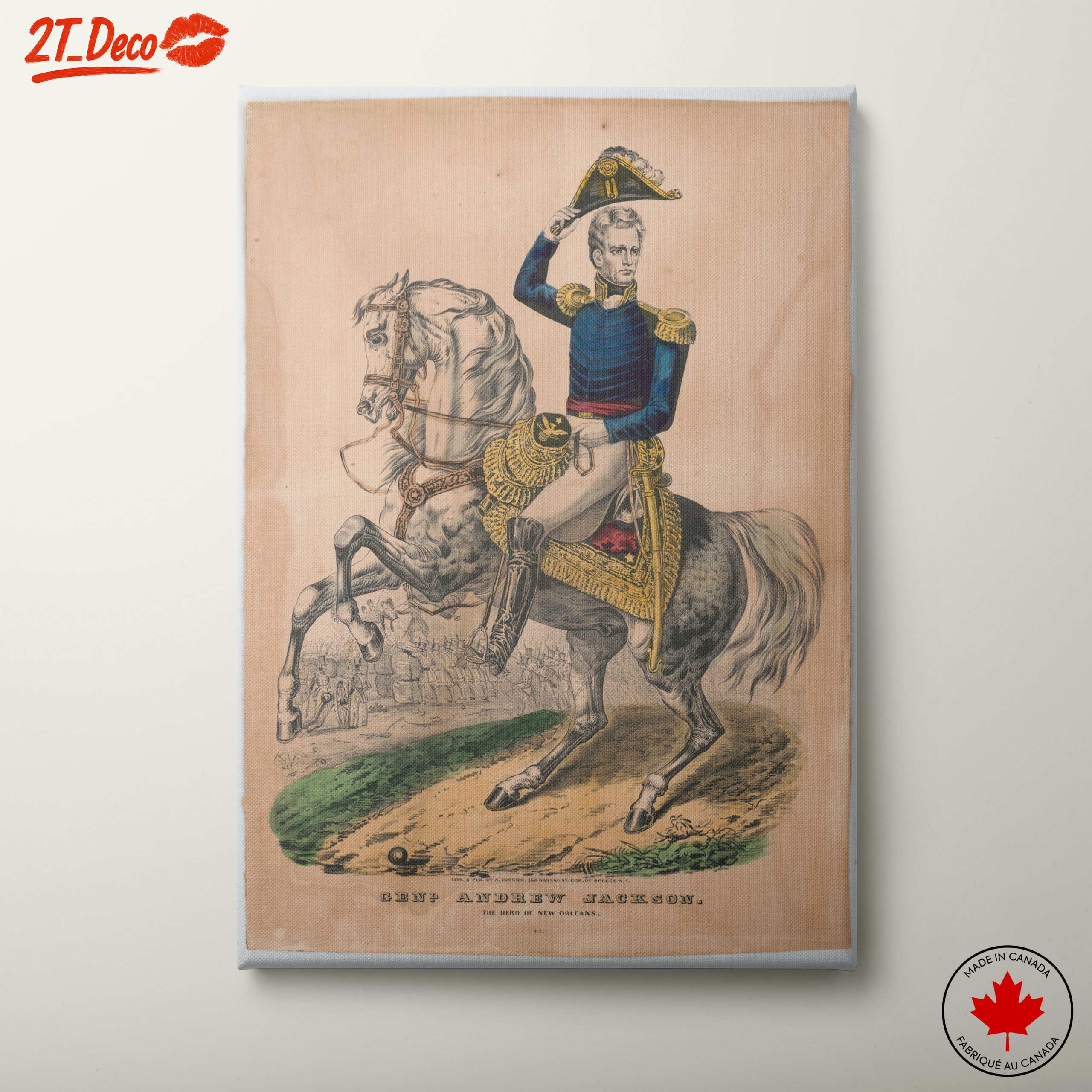 General Andrew Jackson Heroic Portrait