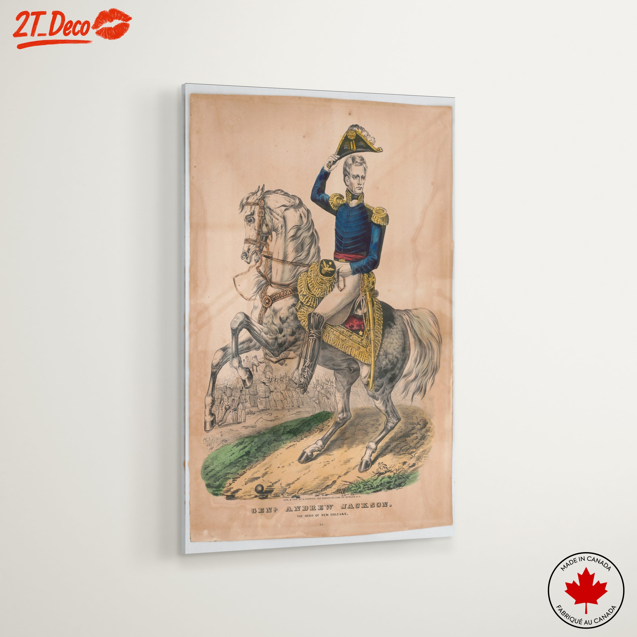 General Andrew Jackson Heroic Portrait - Image 6