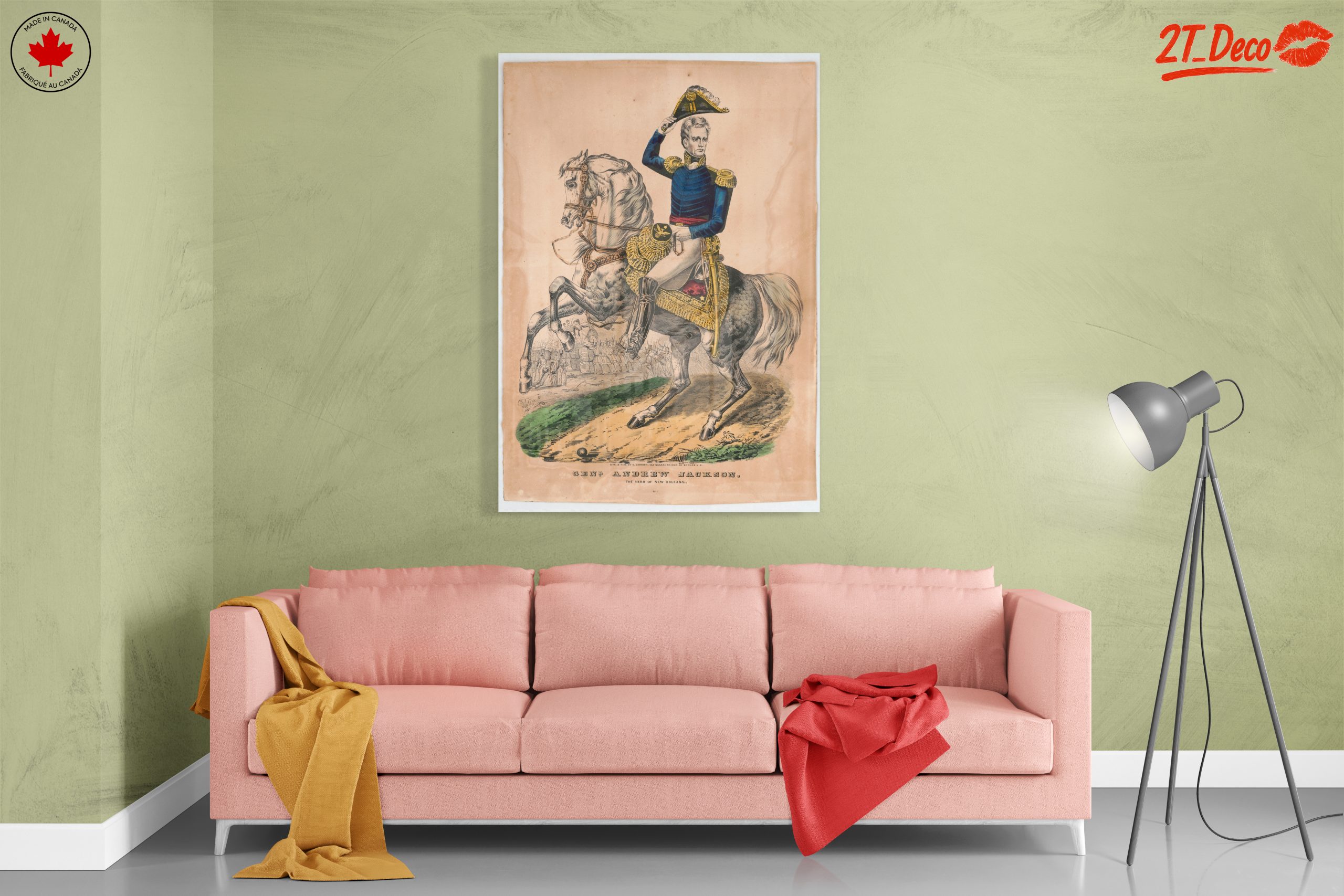 General Andrew Jackson Heroic Portrait - Image 7
