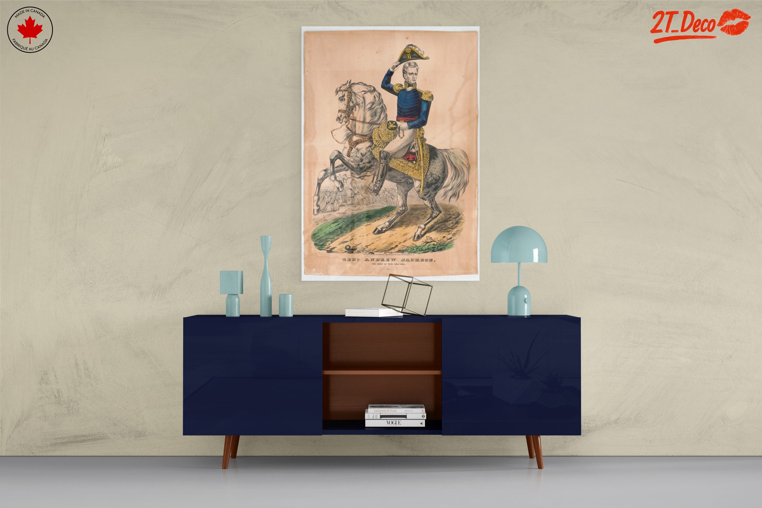 General Andrew Jackson Heroic Portrait - Image 8