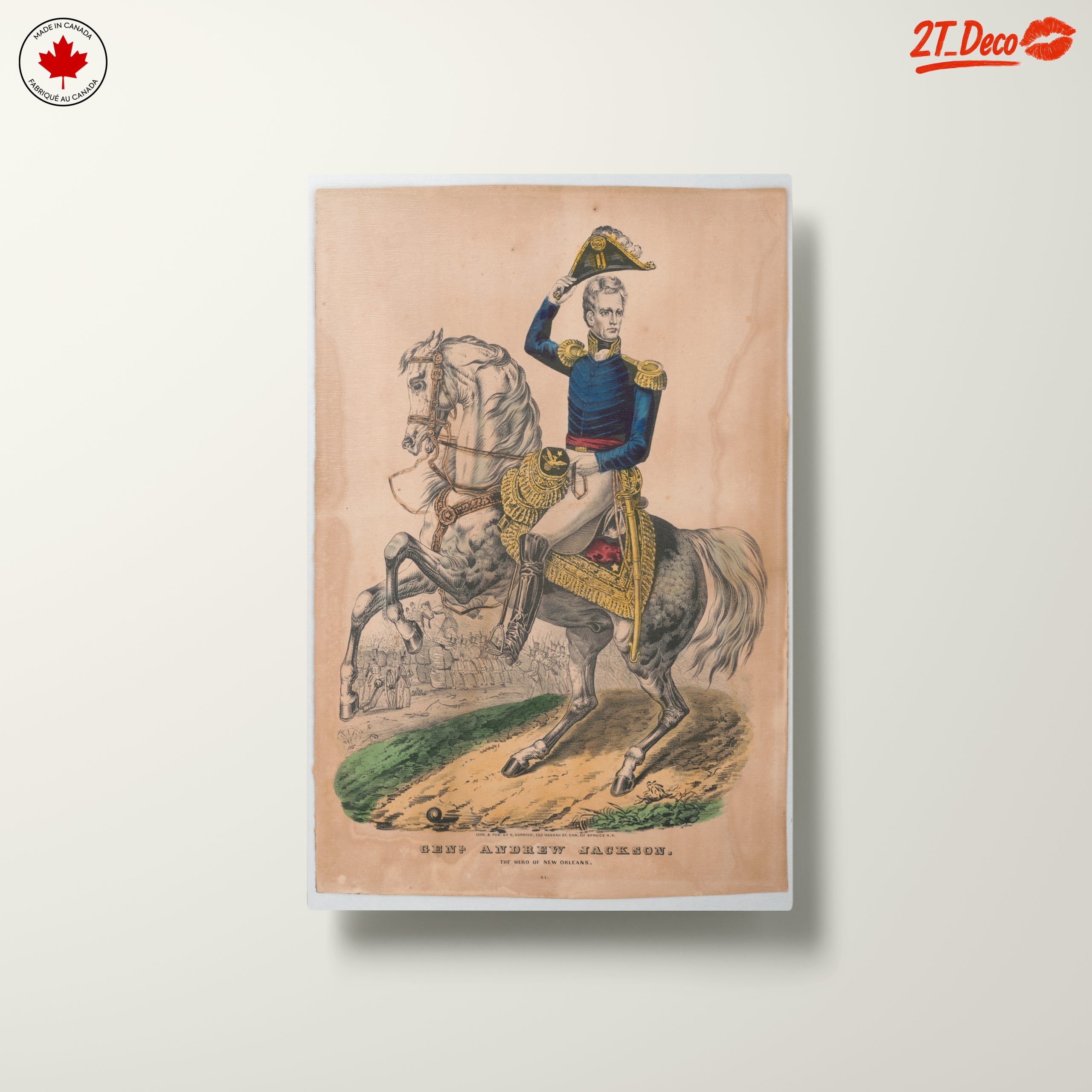 General Andrew Jackson Heroic Portrait - Image 10