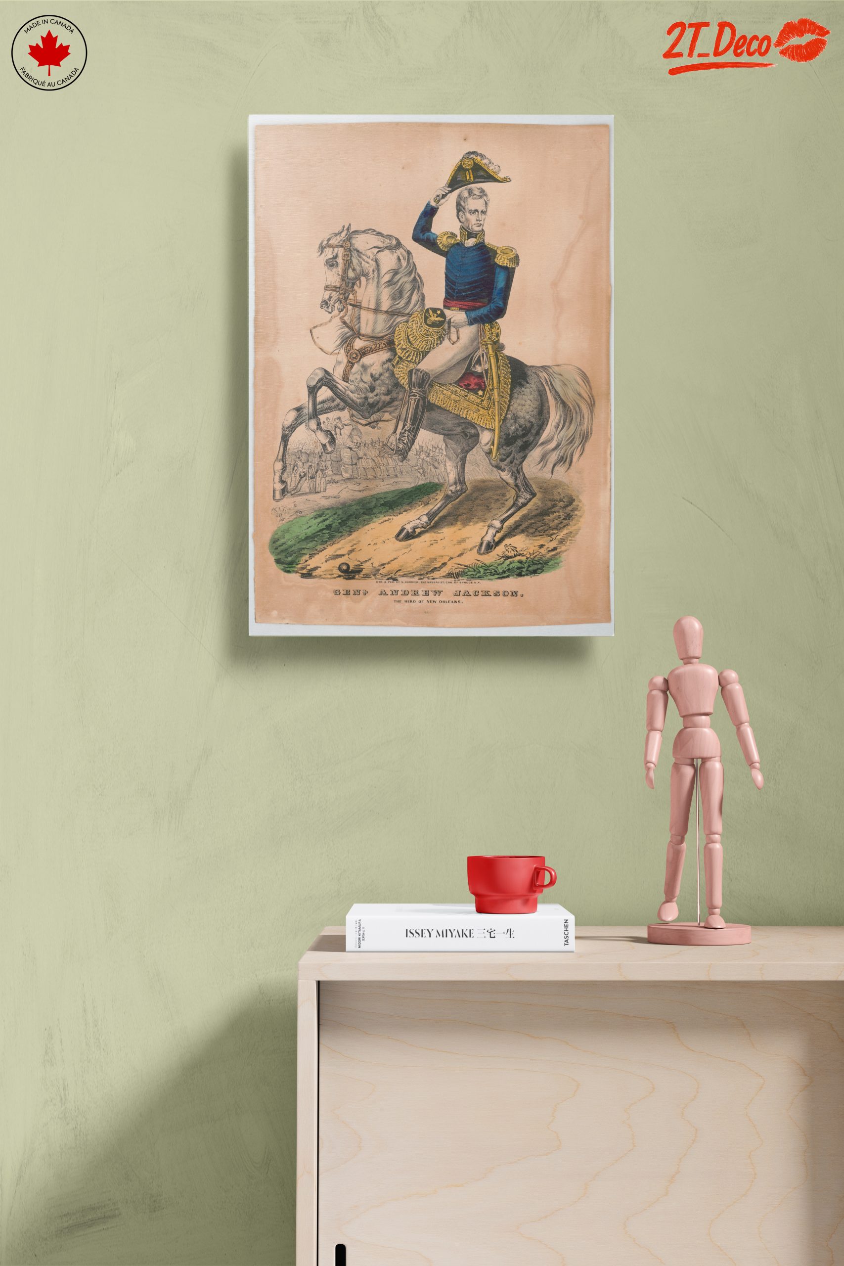 General Andrew Jackson Heroic Portrait - Image 14
