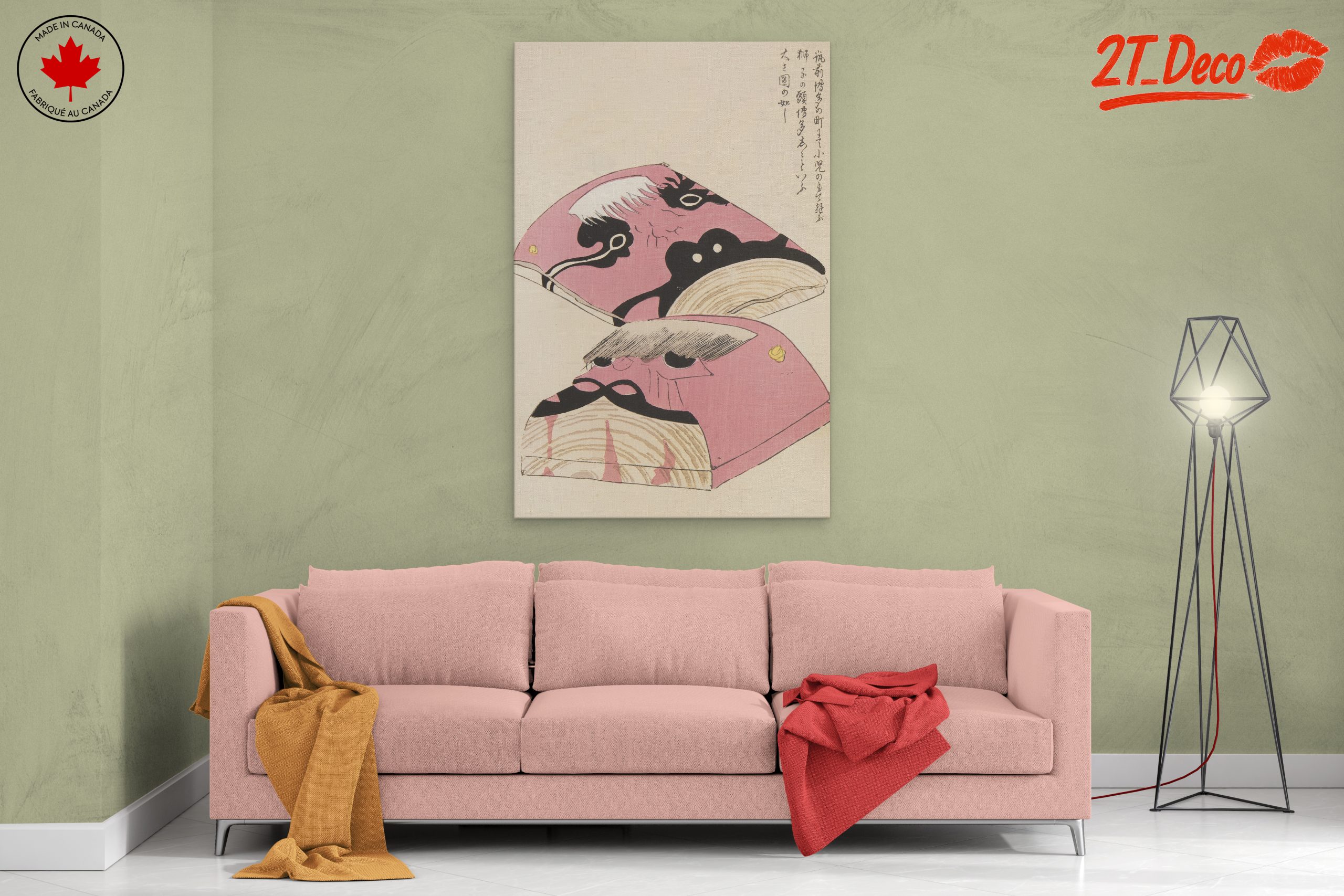 Traditional Japanese Artwork with Unique Design - Image 2