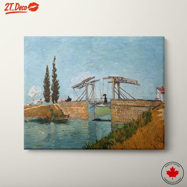 Charming Abstract Landscape Featuring a Bridge