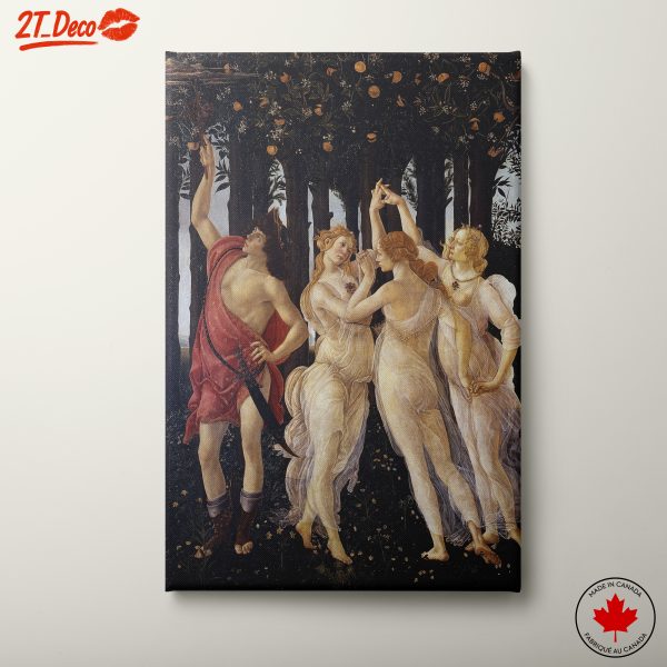 Mythological Figures in a Classical Landscape