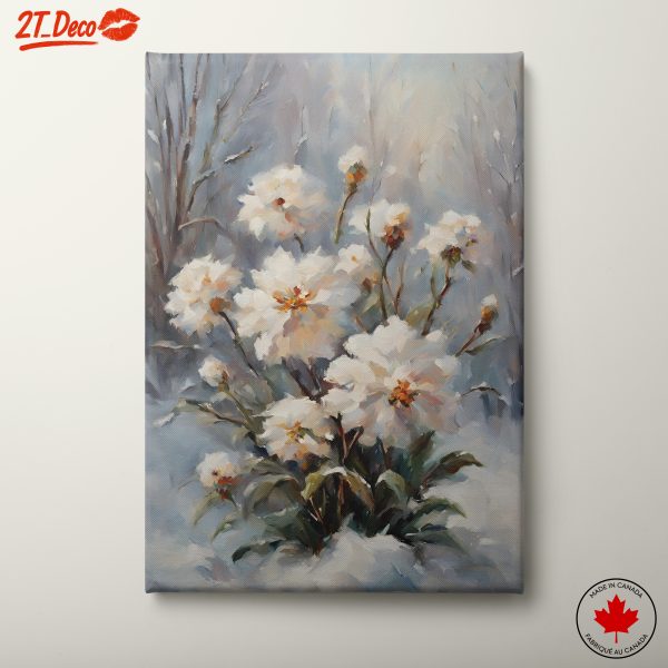 White Floral Arrangement in Soft Focus