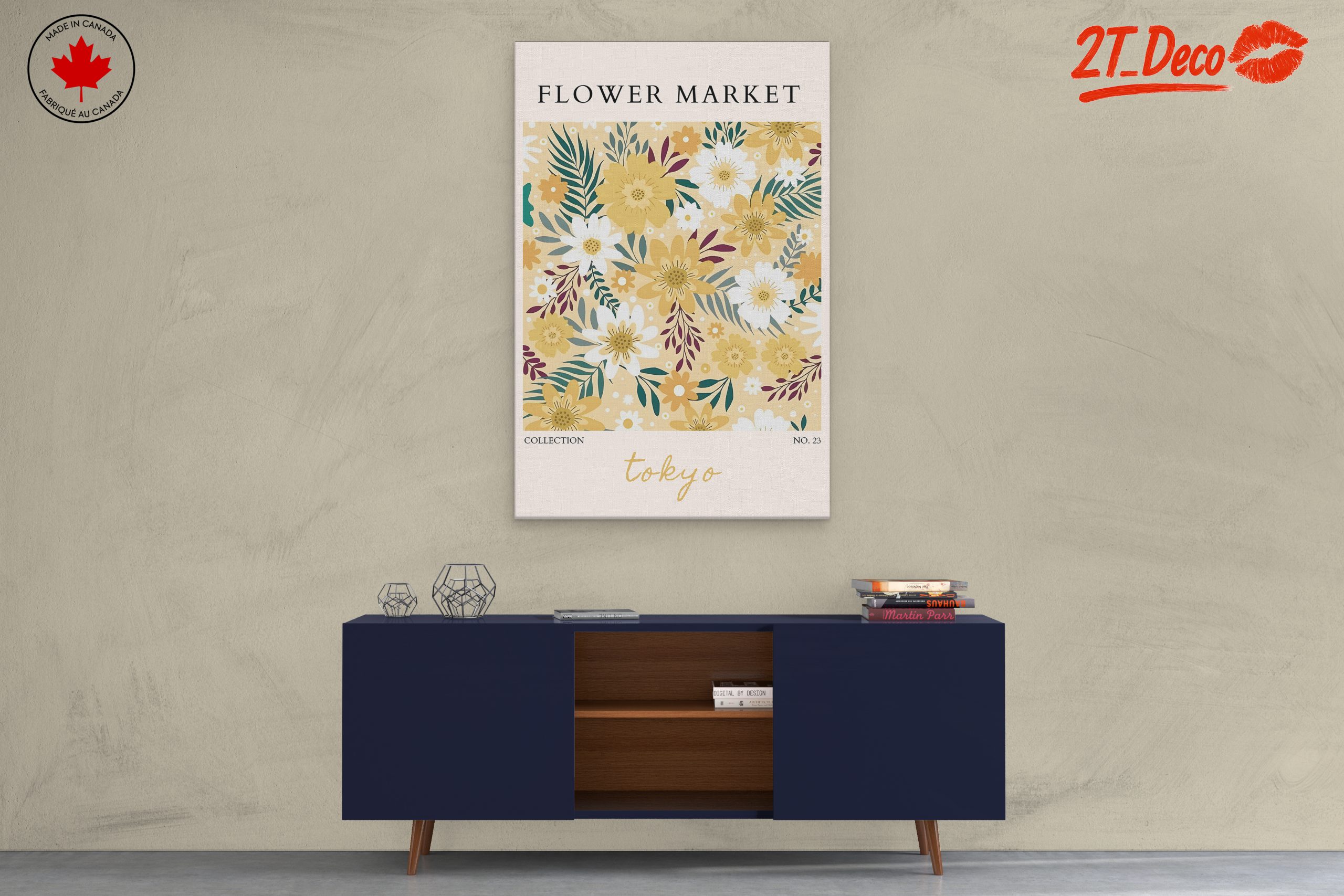 Flower Market Artwork from Tokyo - Image 3