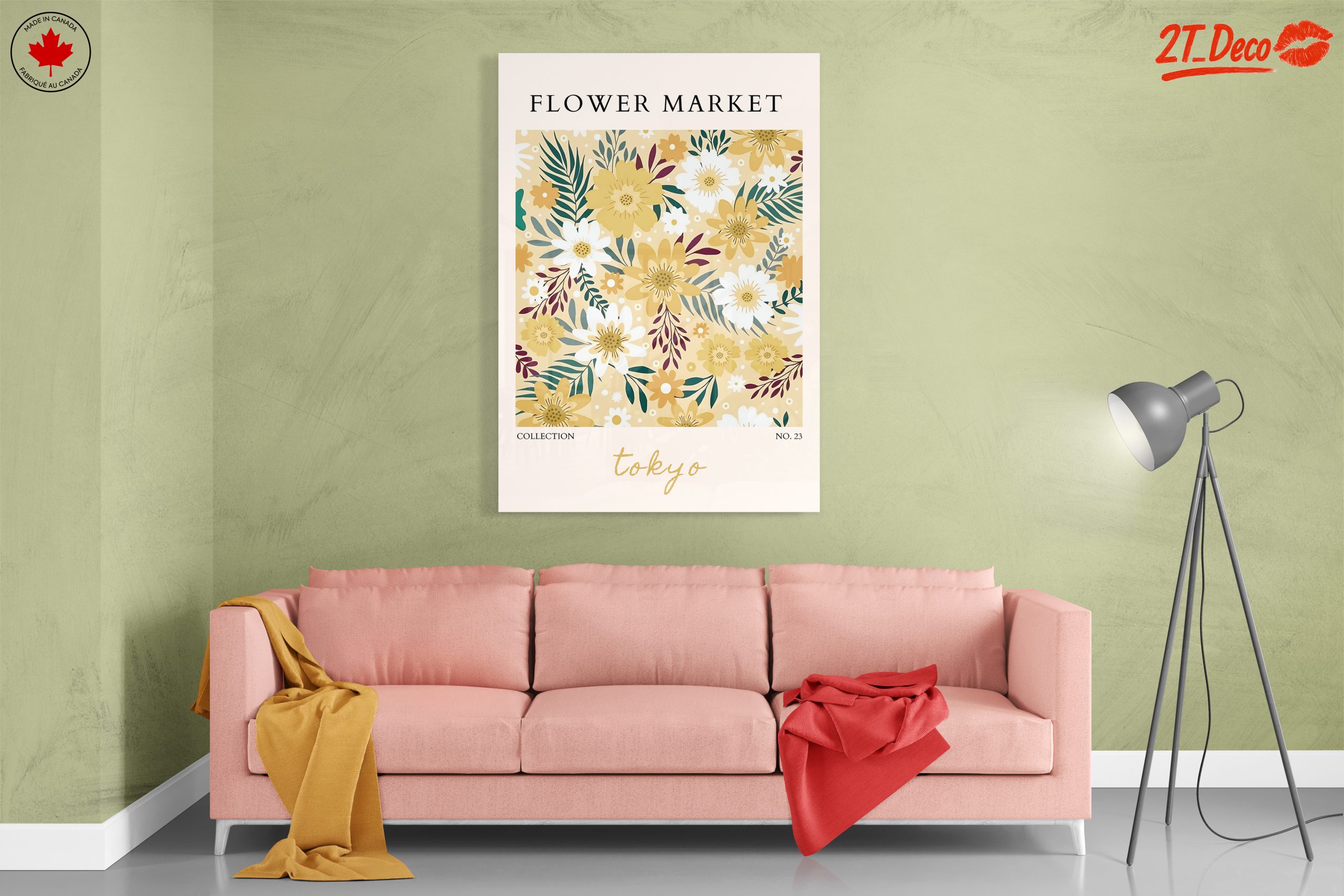 Flower Market Artwork from Tokyo - Image 7