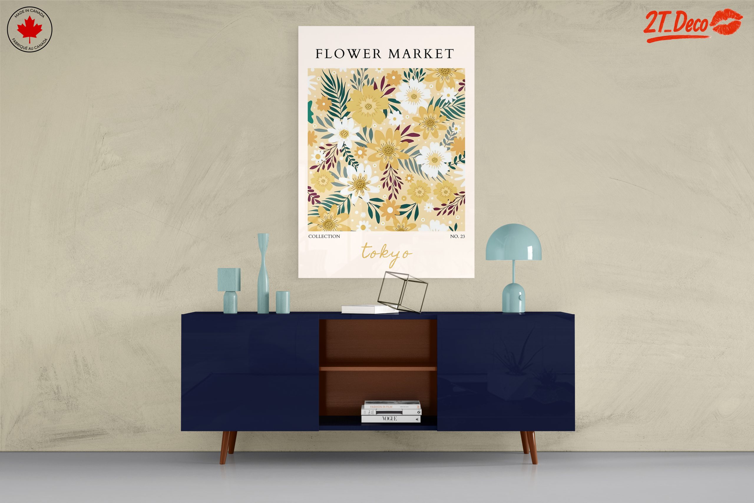 Flower Market Artwork from Tokyo - Image 8