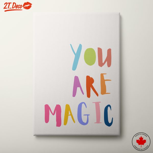 You Are Magic Inspirational Wall Art