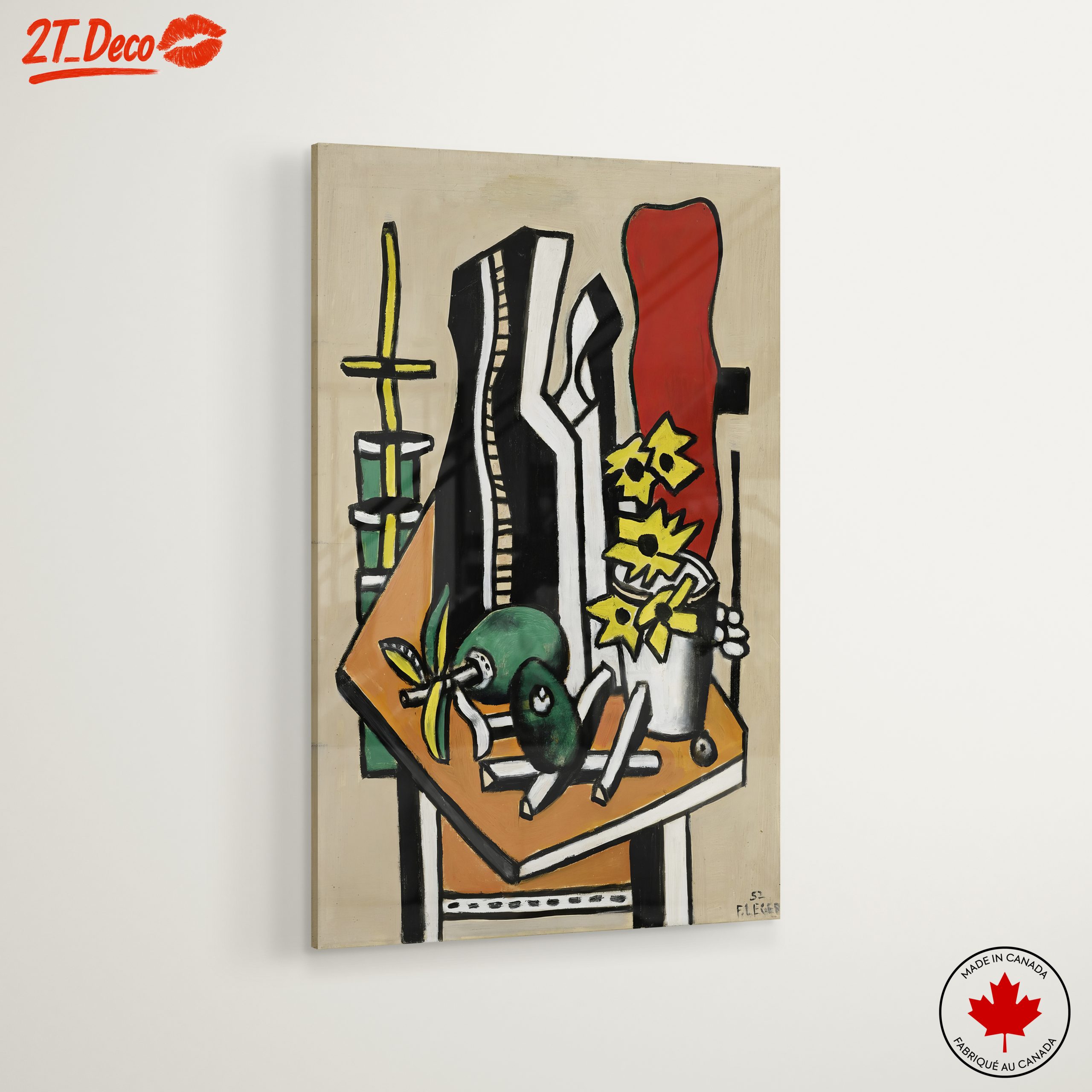 Stylized Abstract Food Composition Art 3 - Image 6