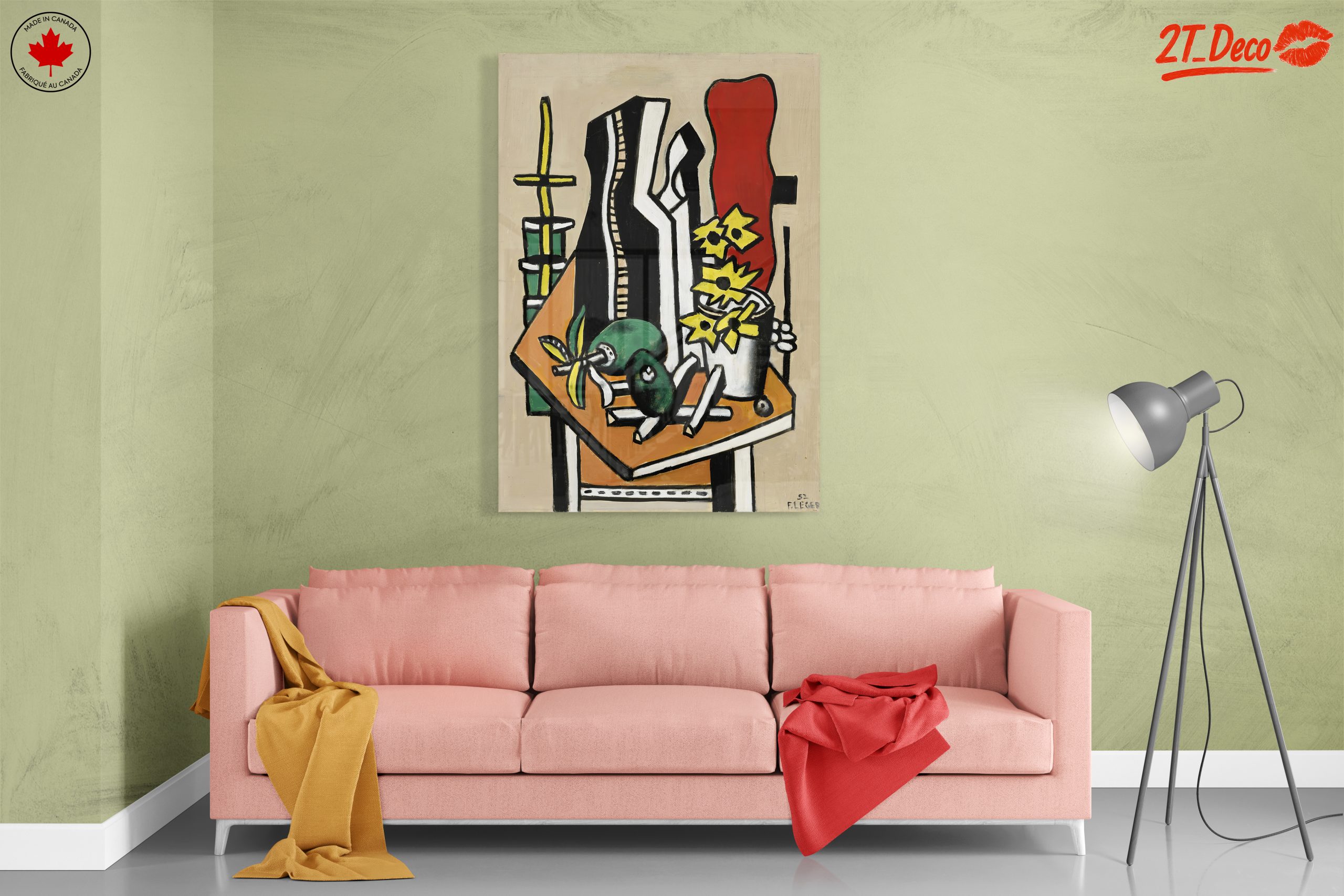 Stylized Abstract Food Composition Art 3 - Image 7