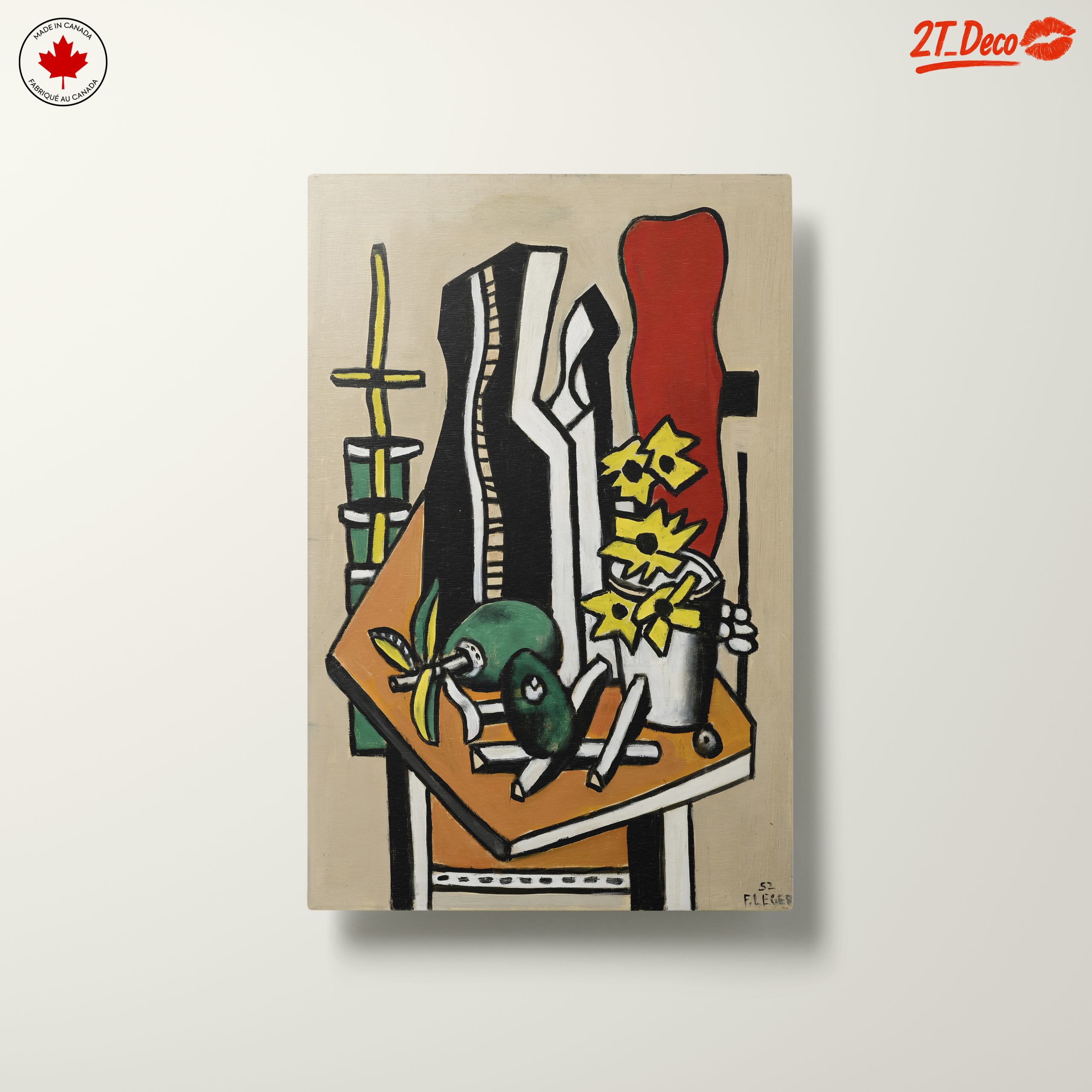 Stylized Abstract Food Composition Art 3 - Image 10