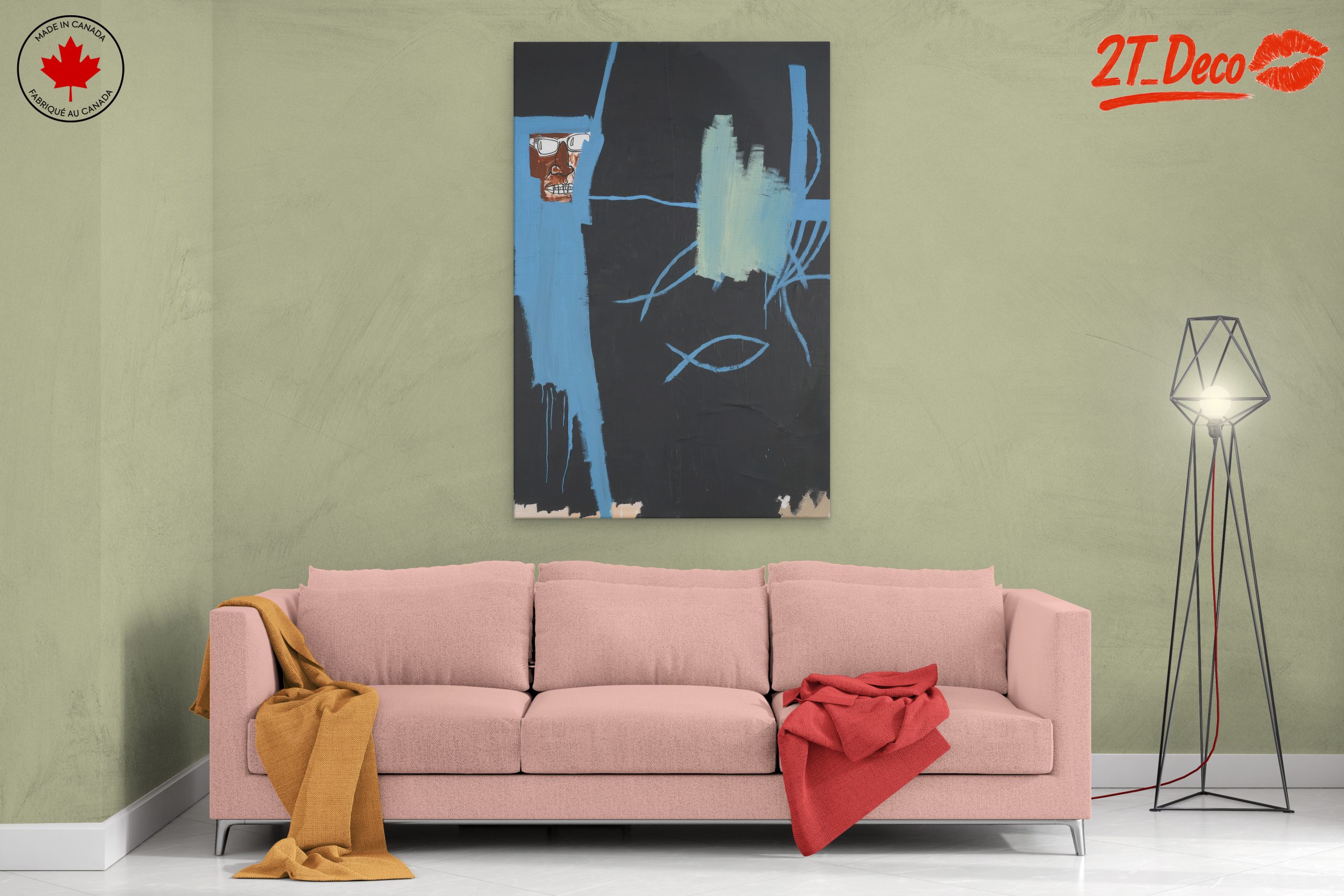 Modern Abstract Cultural Artwork - Image 2
