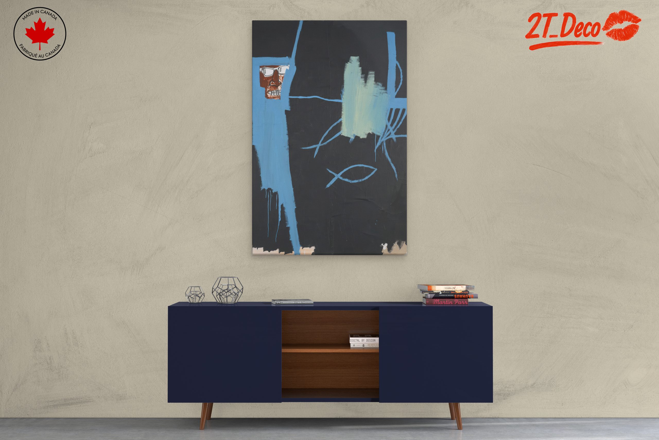 Modern Abstract Cultural Artwork - Image 3