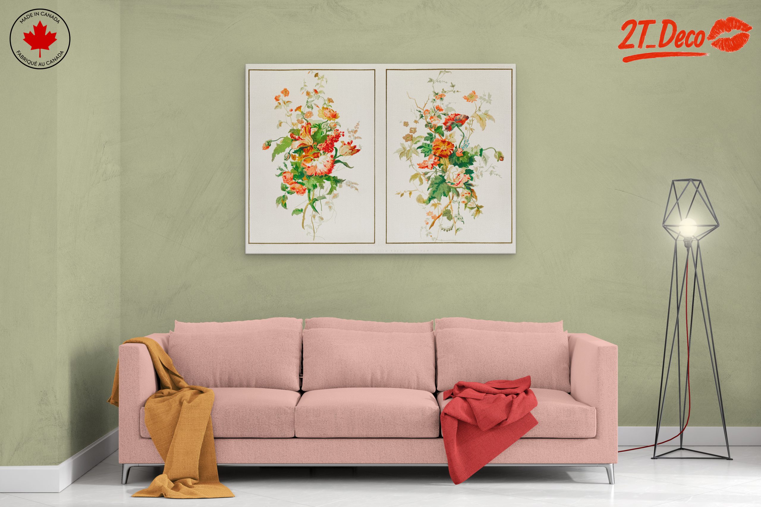 Beautiful Botanical Floral Artwork 6 - Image 2