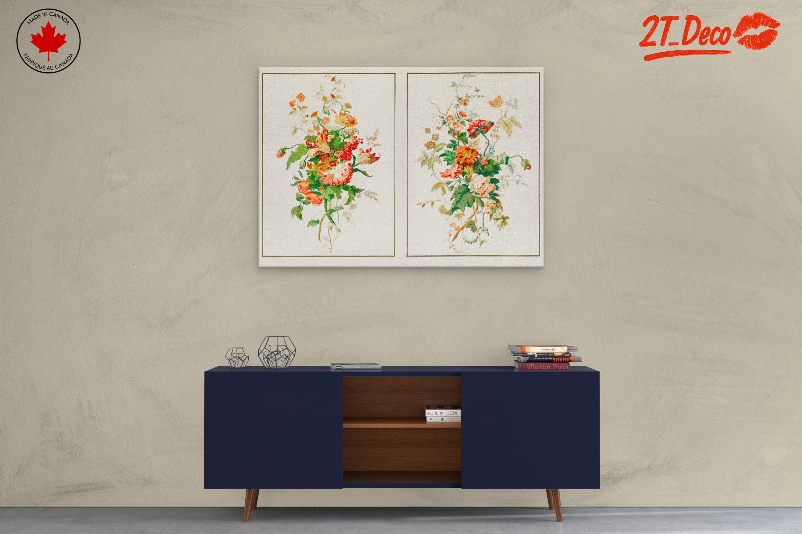 Beautiful Botanical Floral Artwork 6 - Image 3