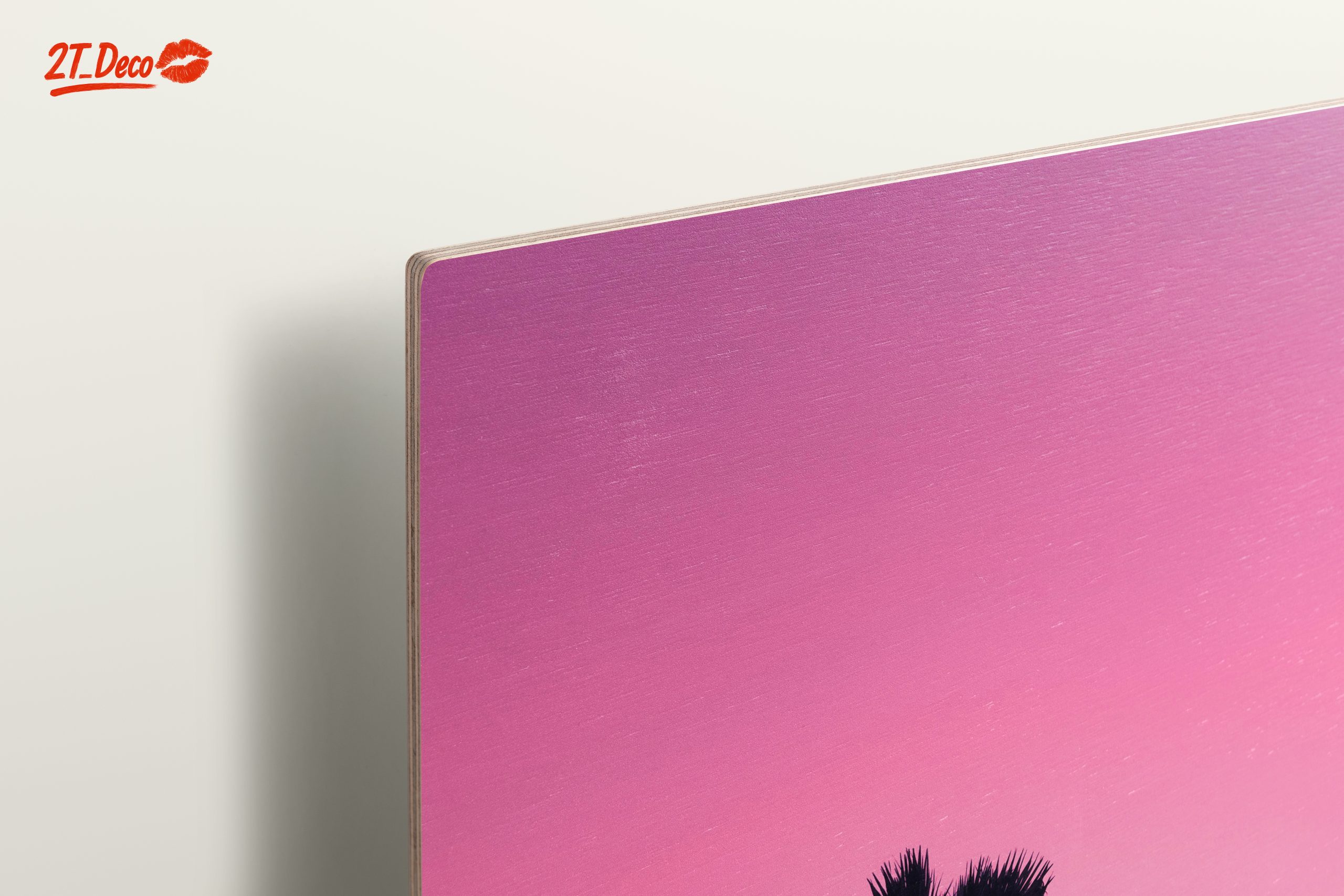 Palm Tree Silhouette Against Pink Sky - Image 15
