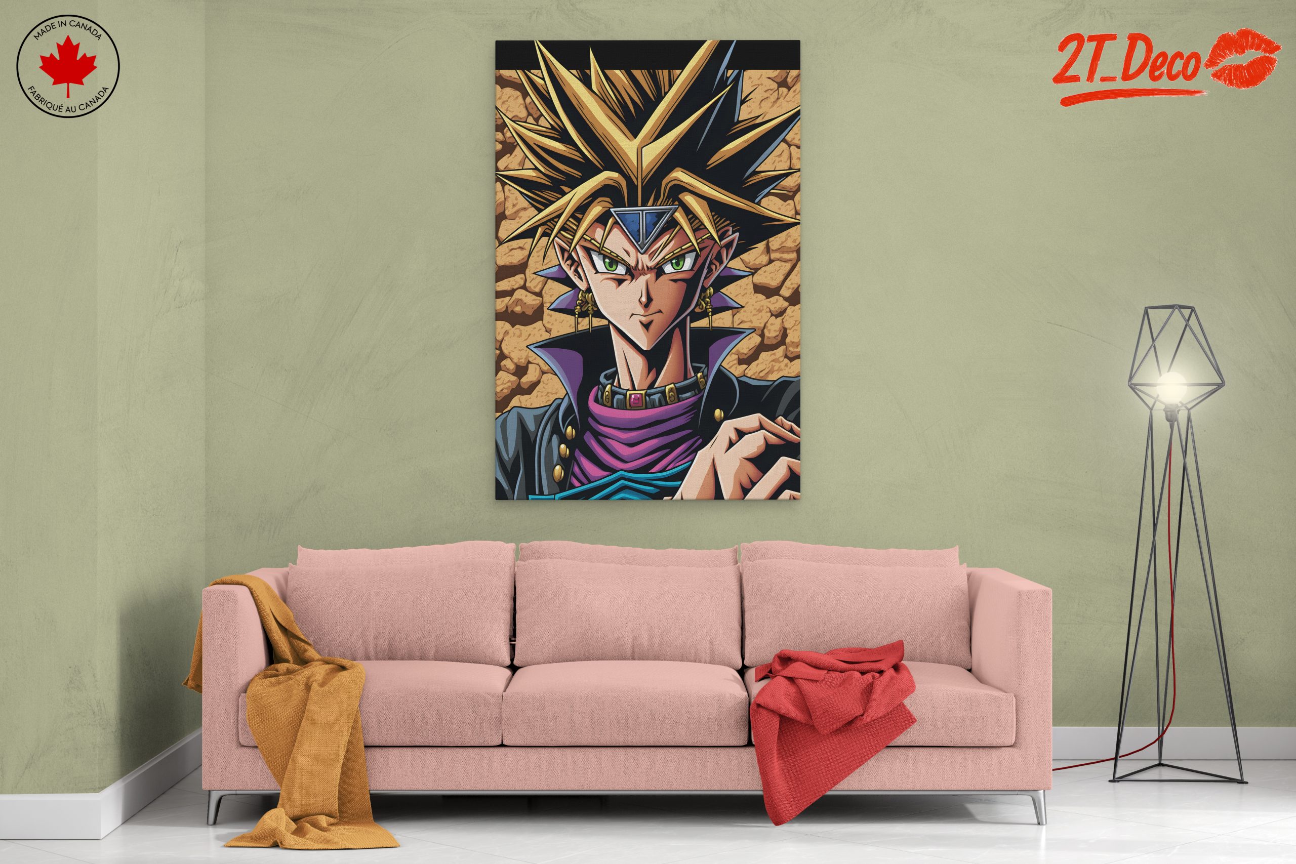 YuGiOh Character Art with Bold Colors - Image 2