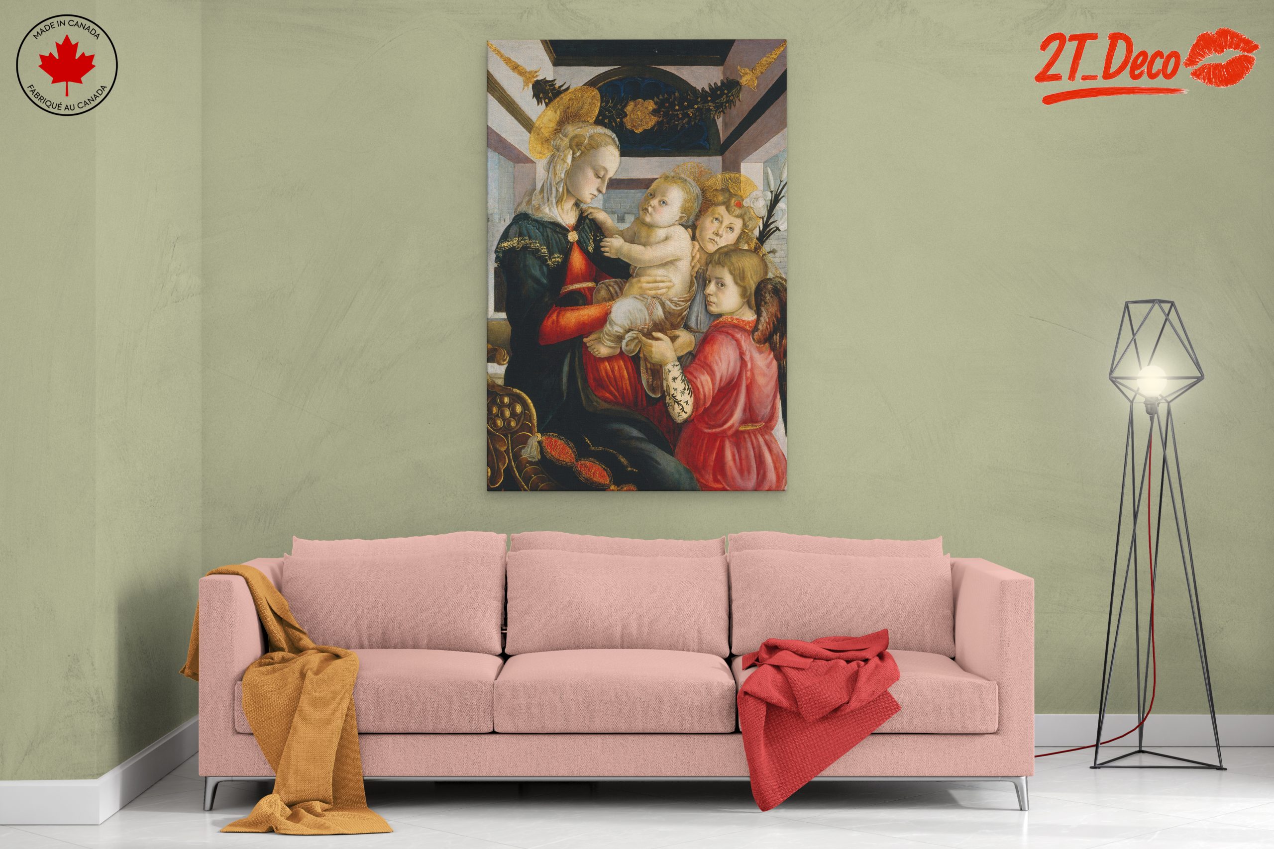 Madonna and Child with Angels - Image 2