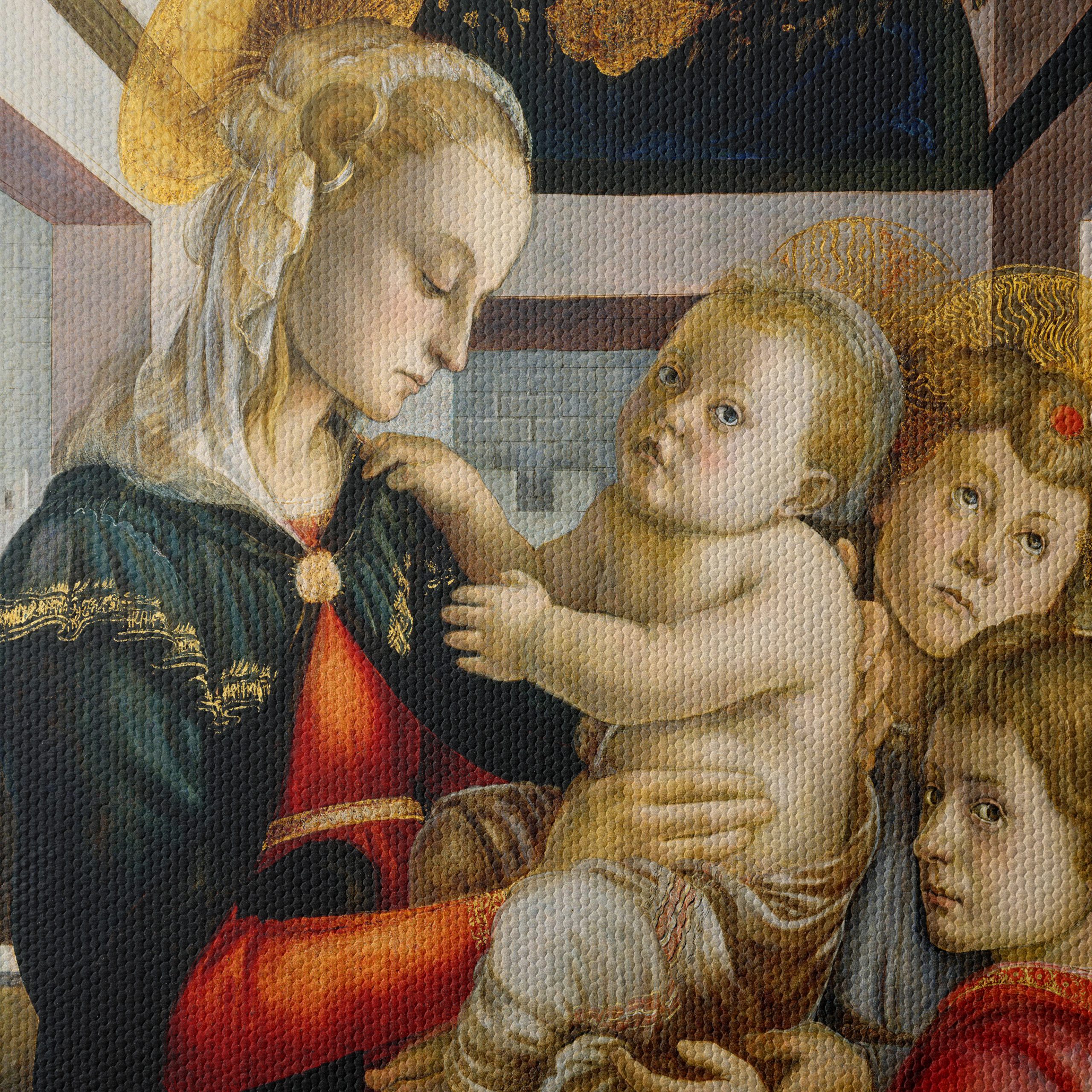 Madonna and Child with Angels - Image 4
