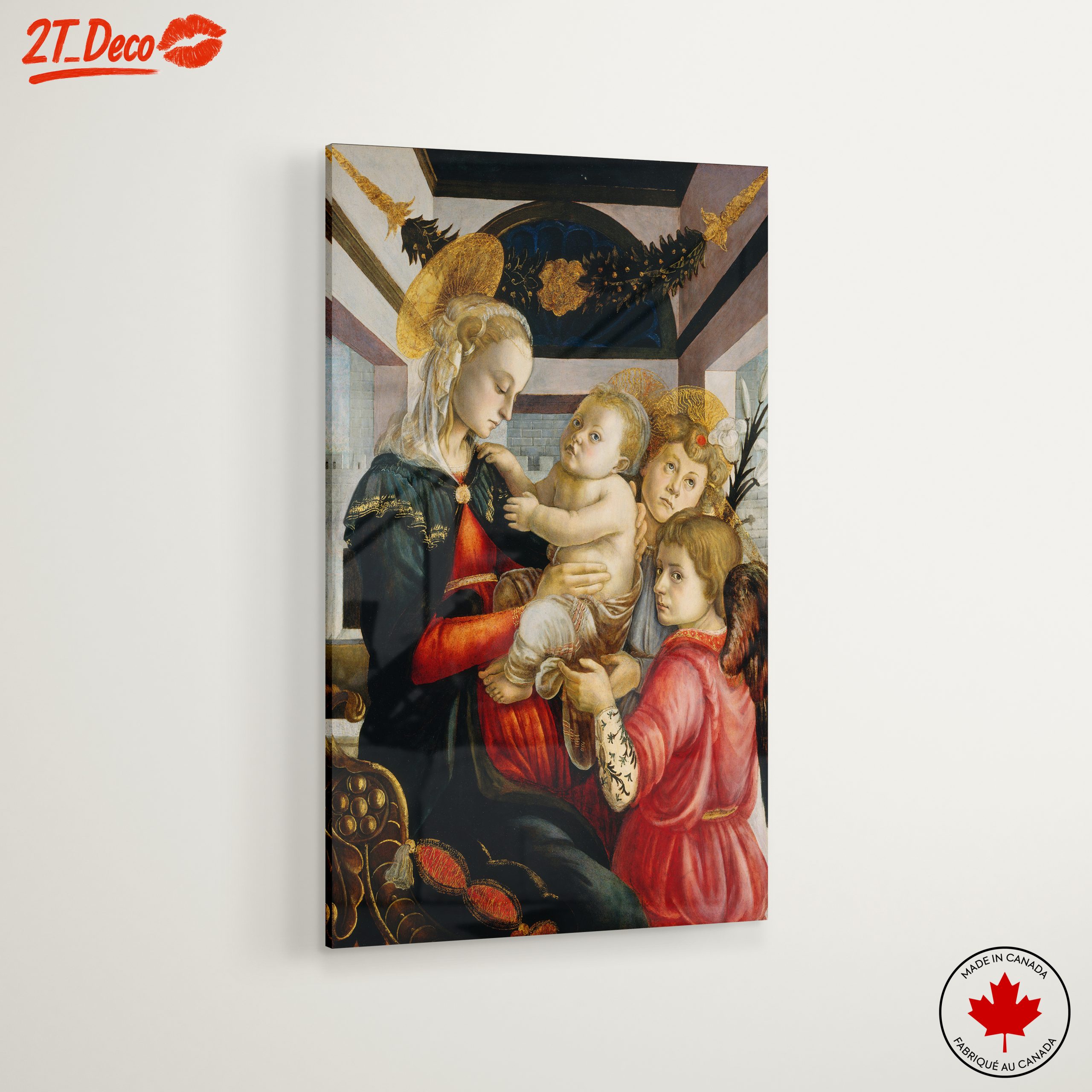 Madonna and Child with Angels - Image 6