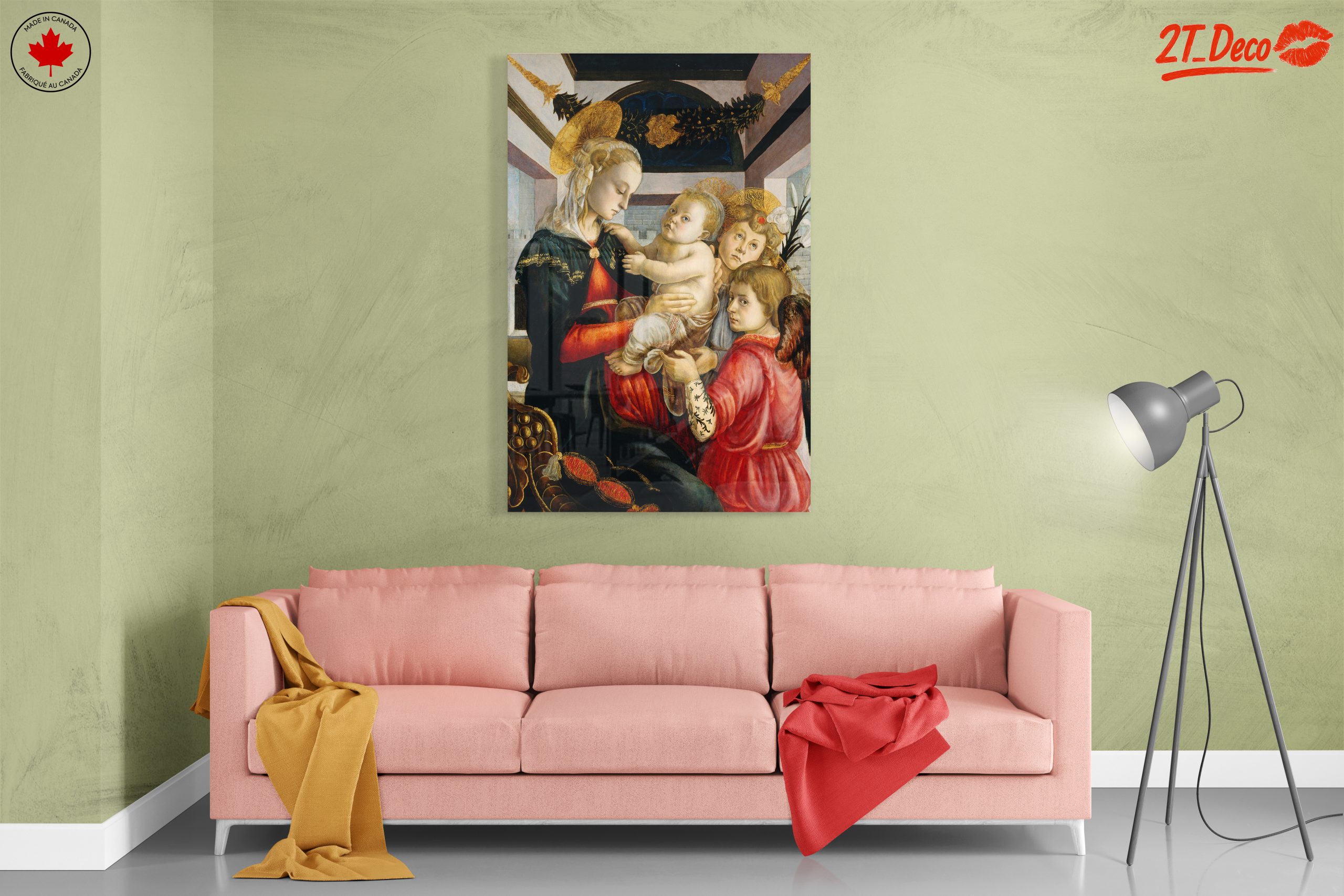 Madonna and Child with Angels - Image 7