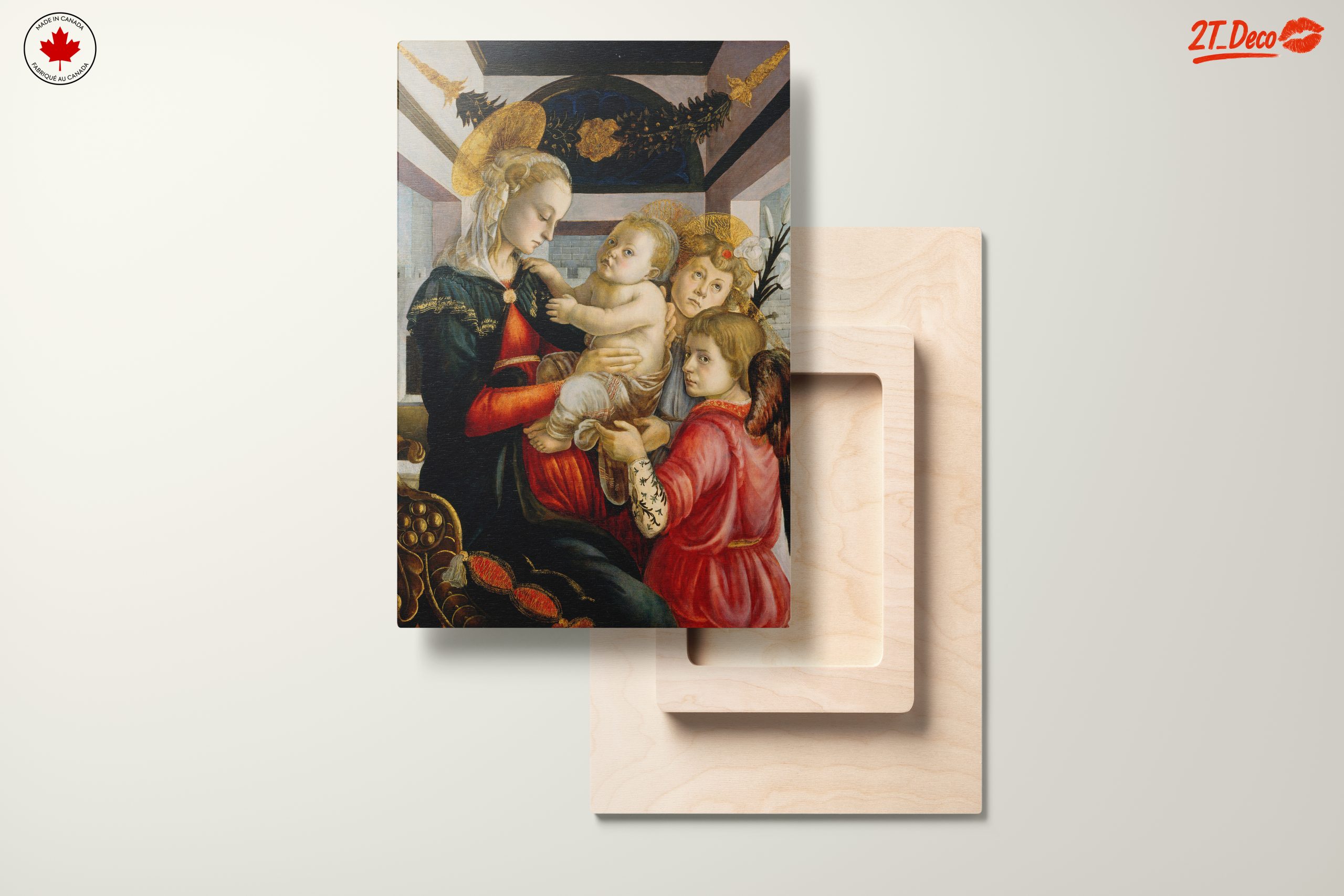 Madonna and Child with Angels - Image 11