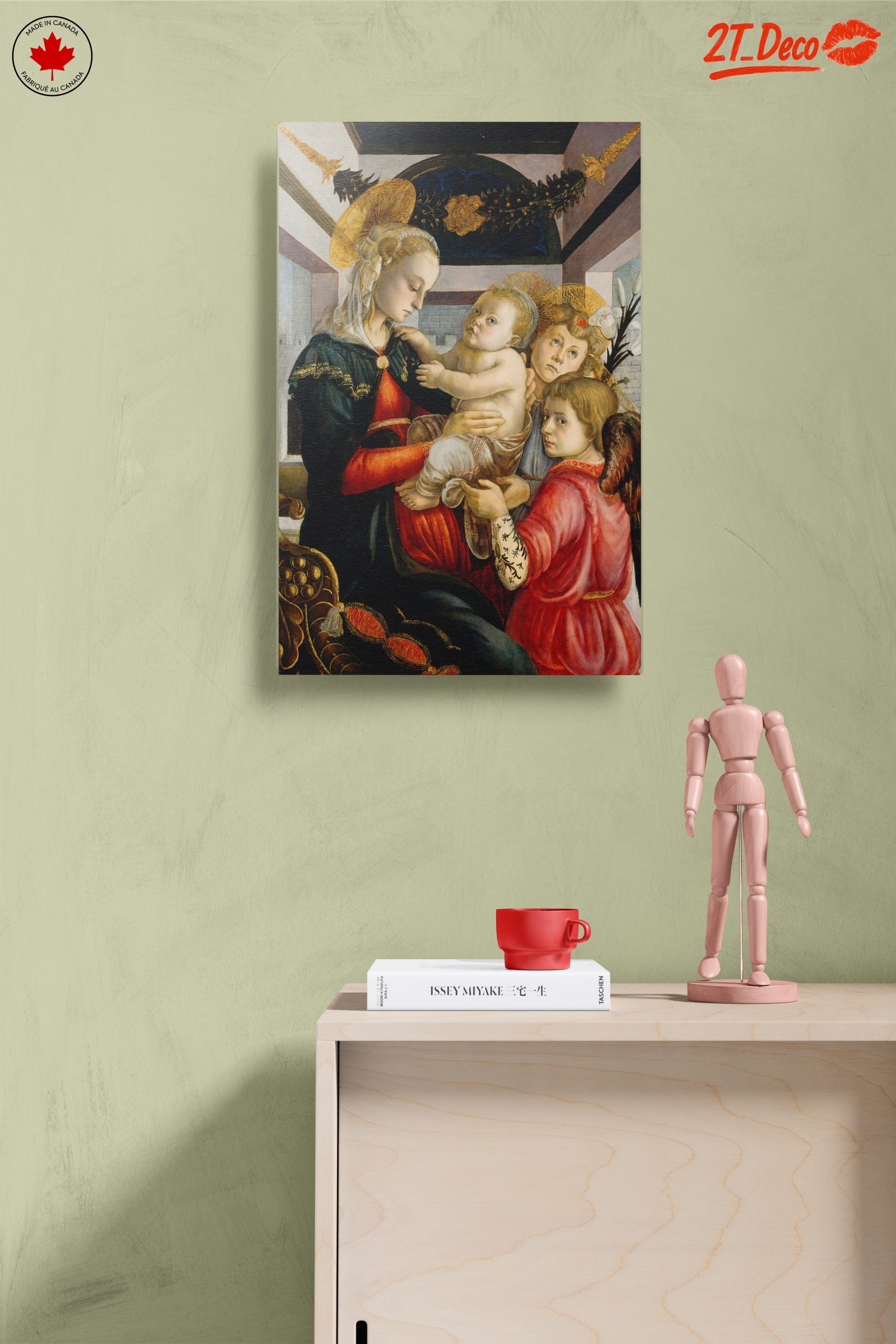 Madonna and Child with Angels - Image 14