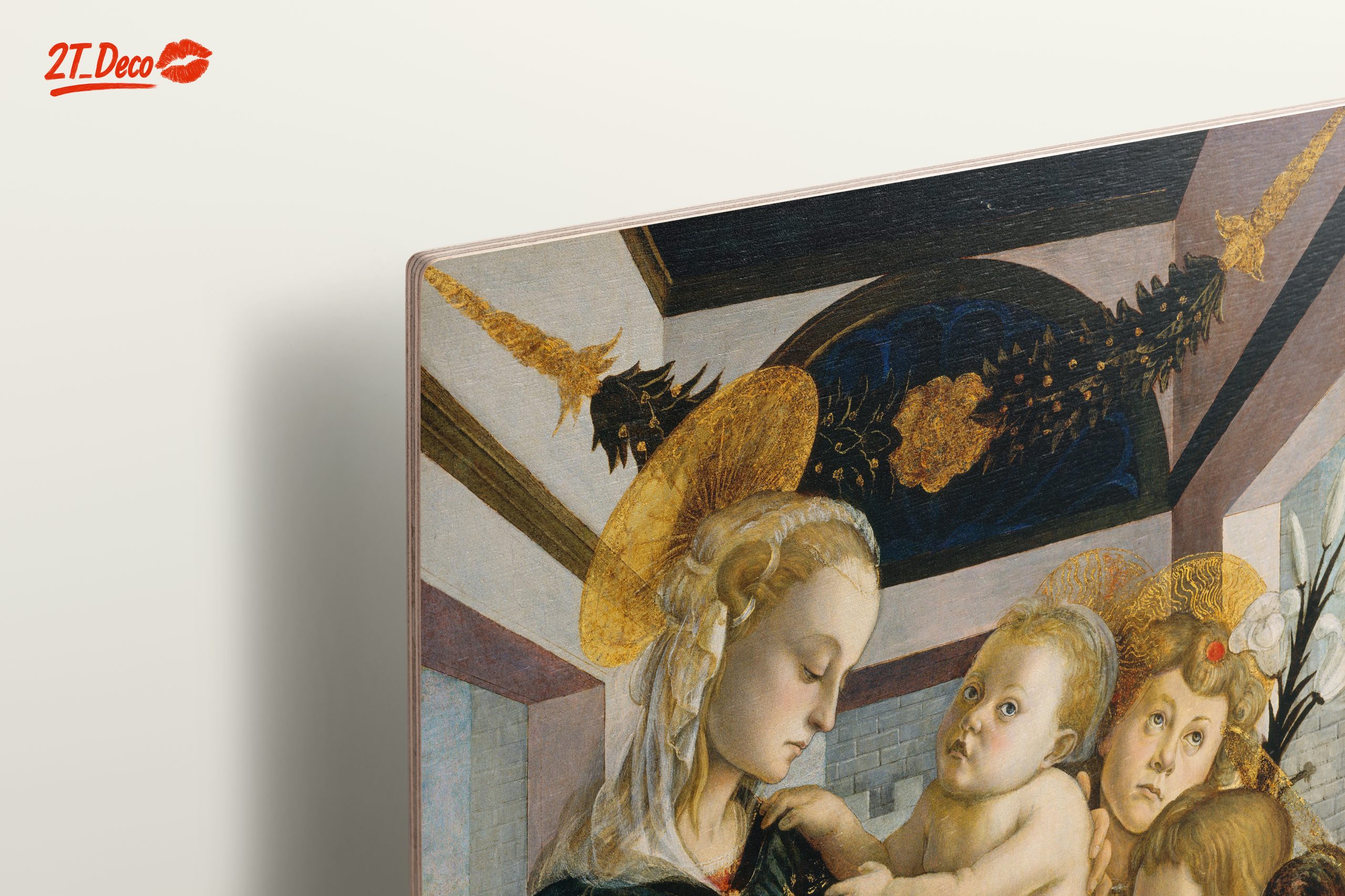 Madonna and Child with Angels - Image 15