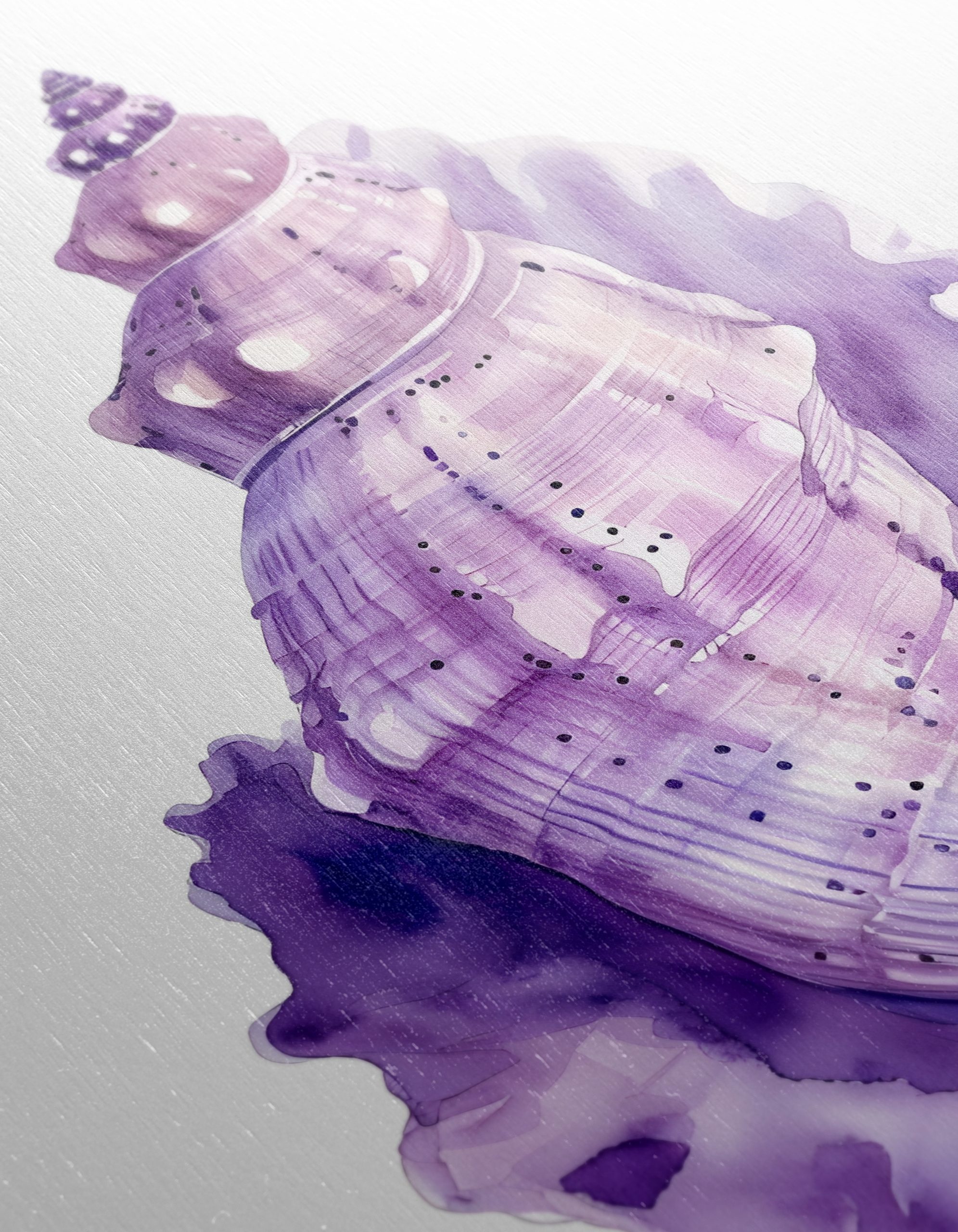 Elegant Botanical Shell Art - Image 12
