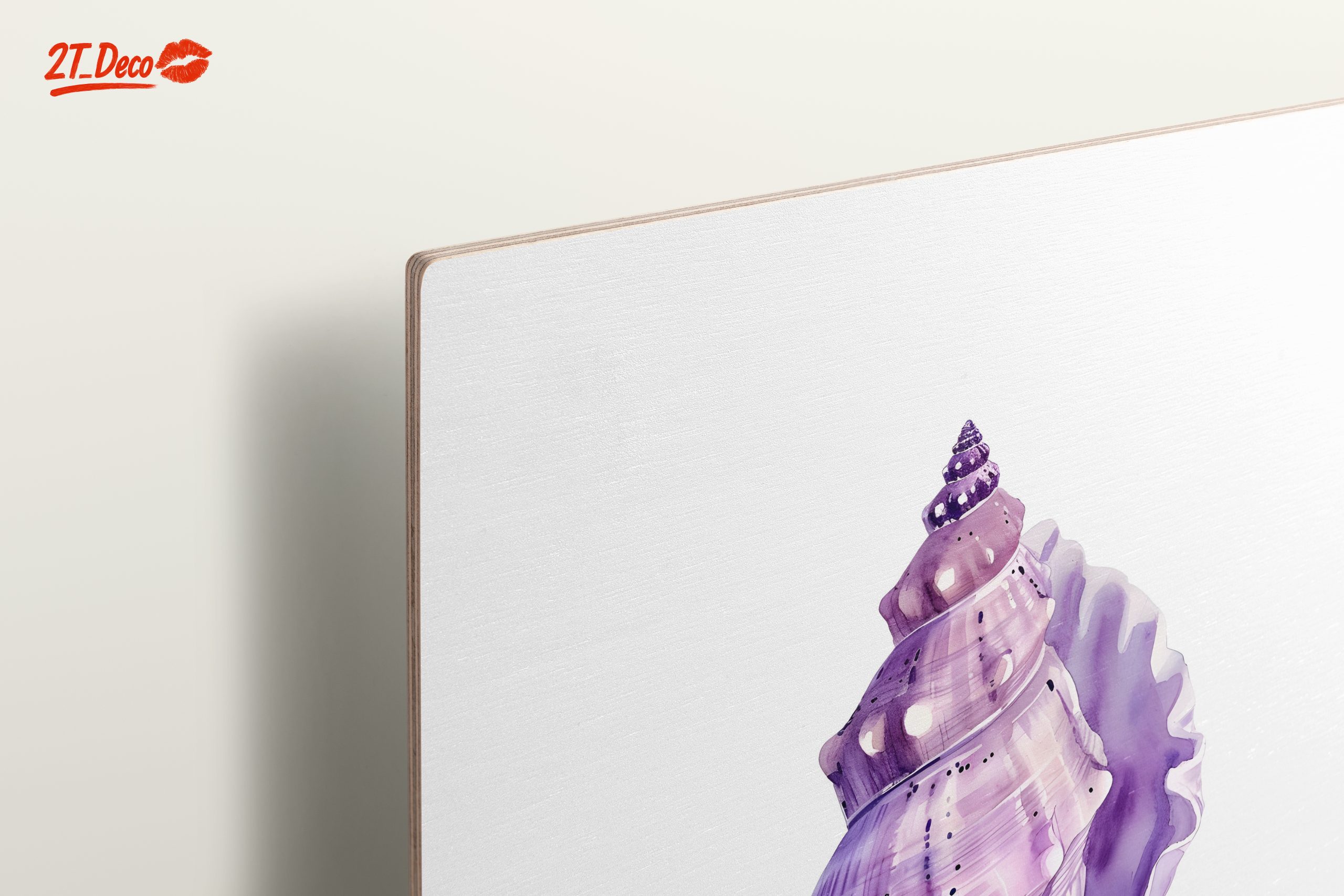 Elegant Botanical Shell Art - Image 15