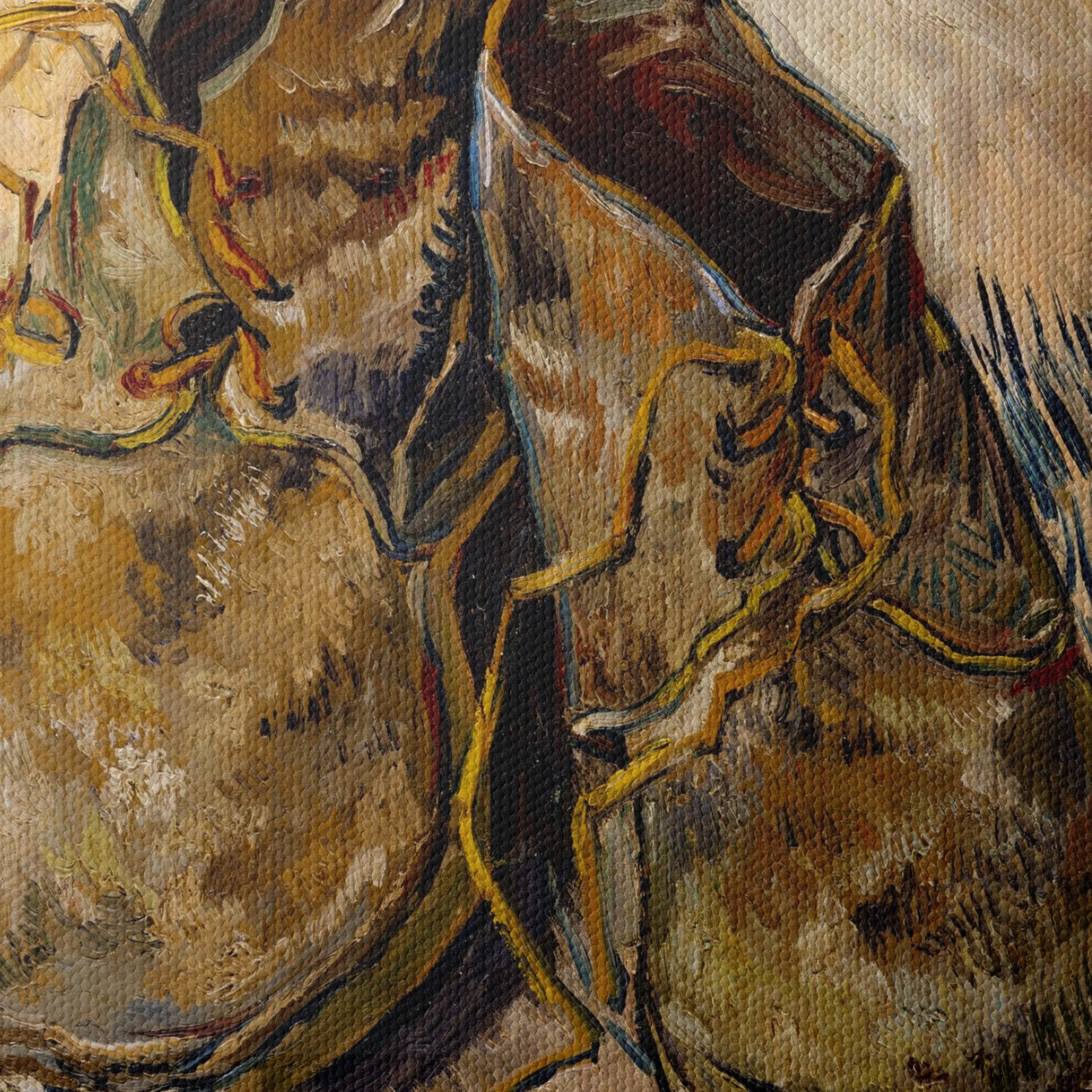 Classic Painting of Worn-Out Shoes - Image 4