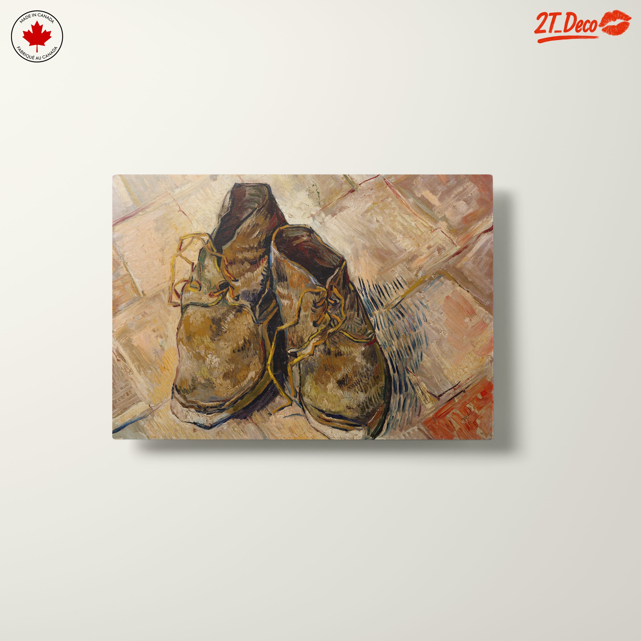 Classic Painting of Worn-Out Shoes - Image 10