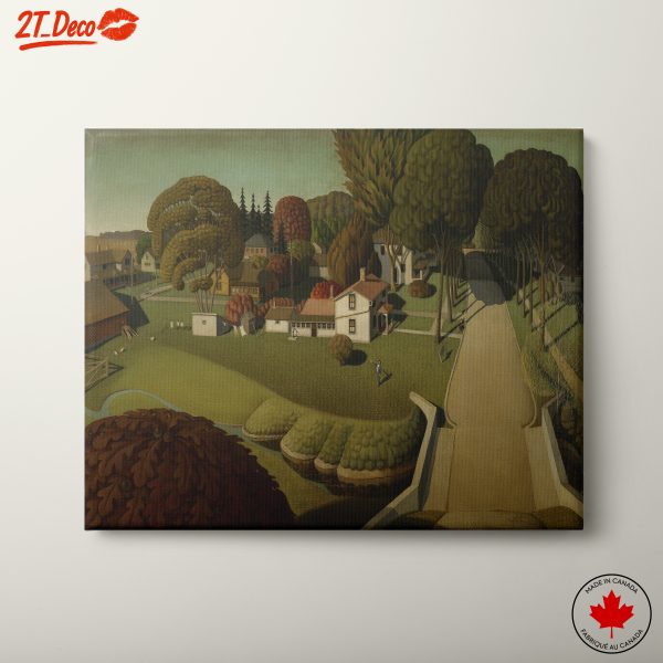 Stylized Contemporary Landscape Artwork