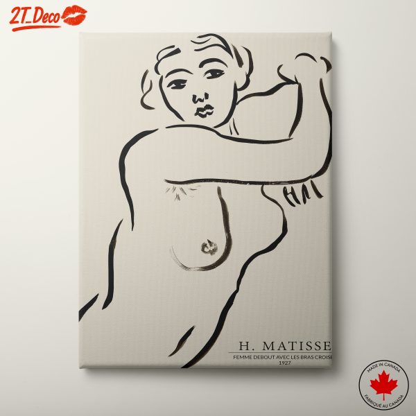 Stylized Nude Woman by Henri Matisse
