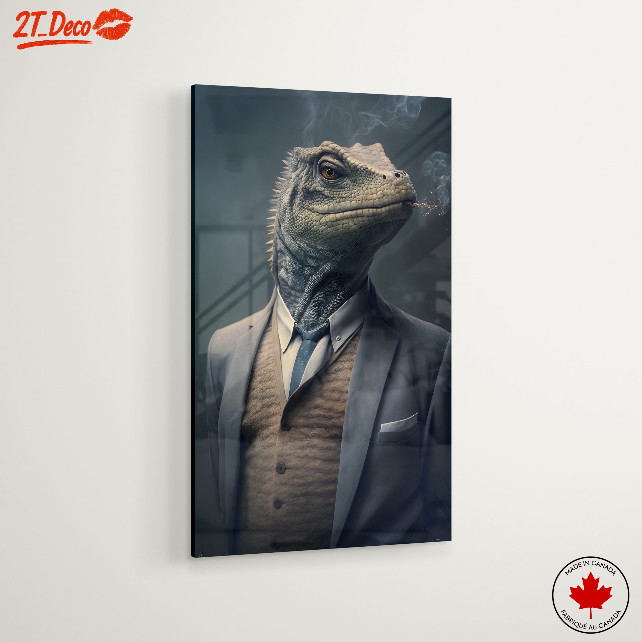 Dapper Lizard in a Suit - Image 6
