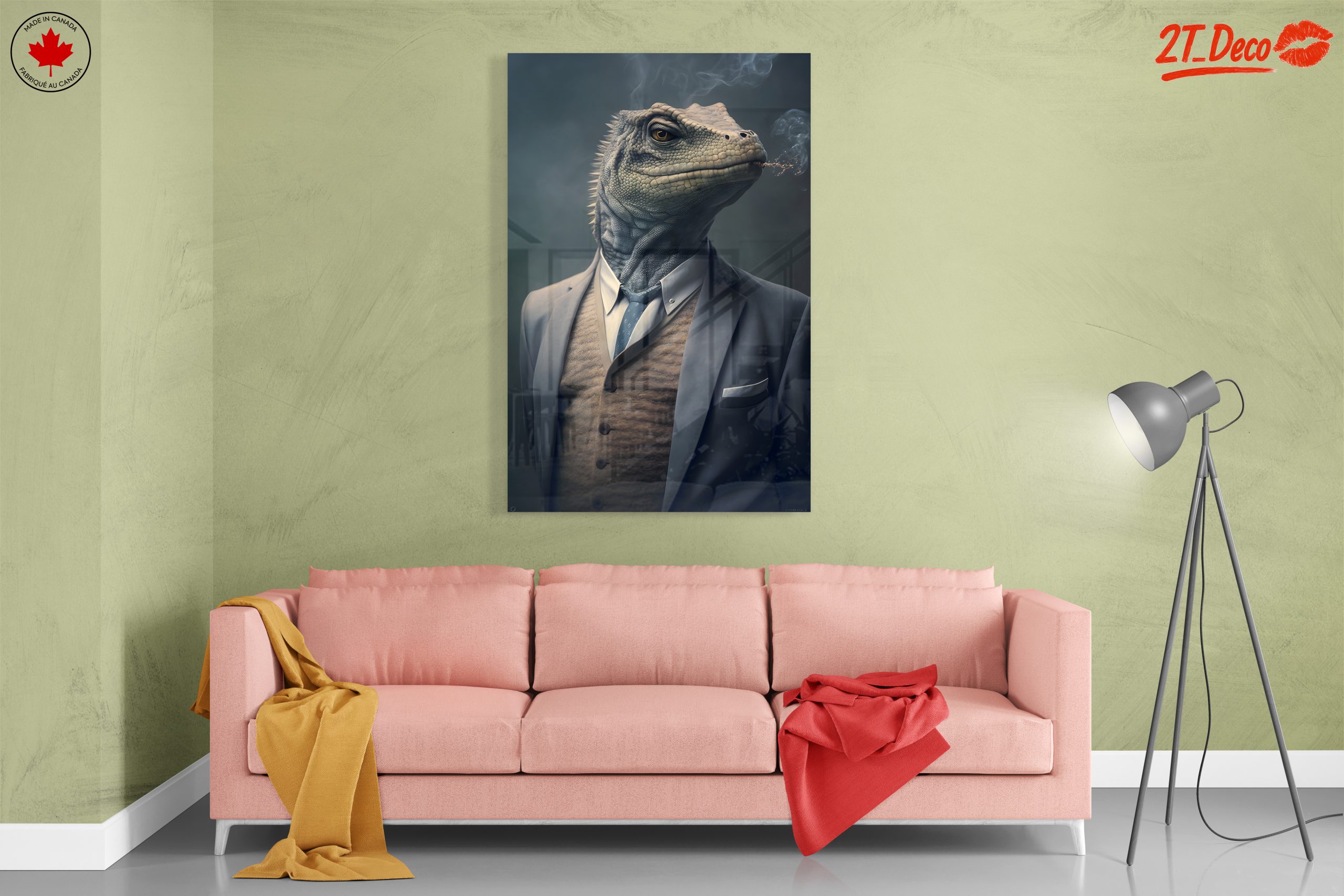 Dapper Lizard in a Suit - Image 7