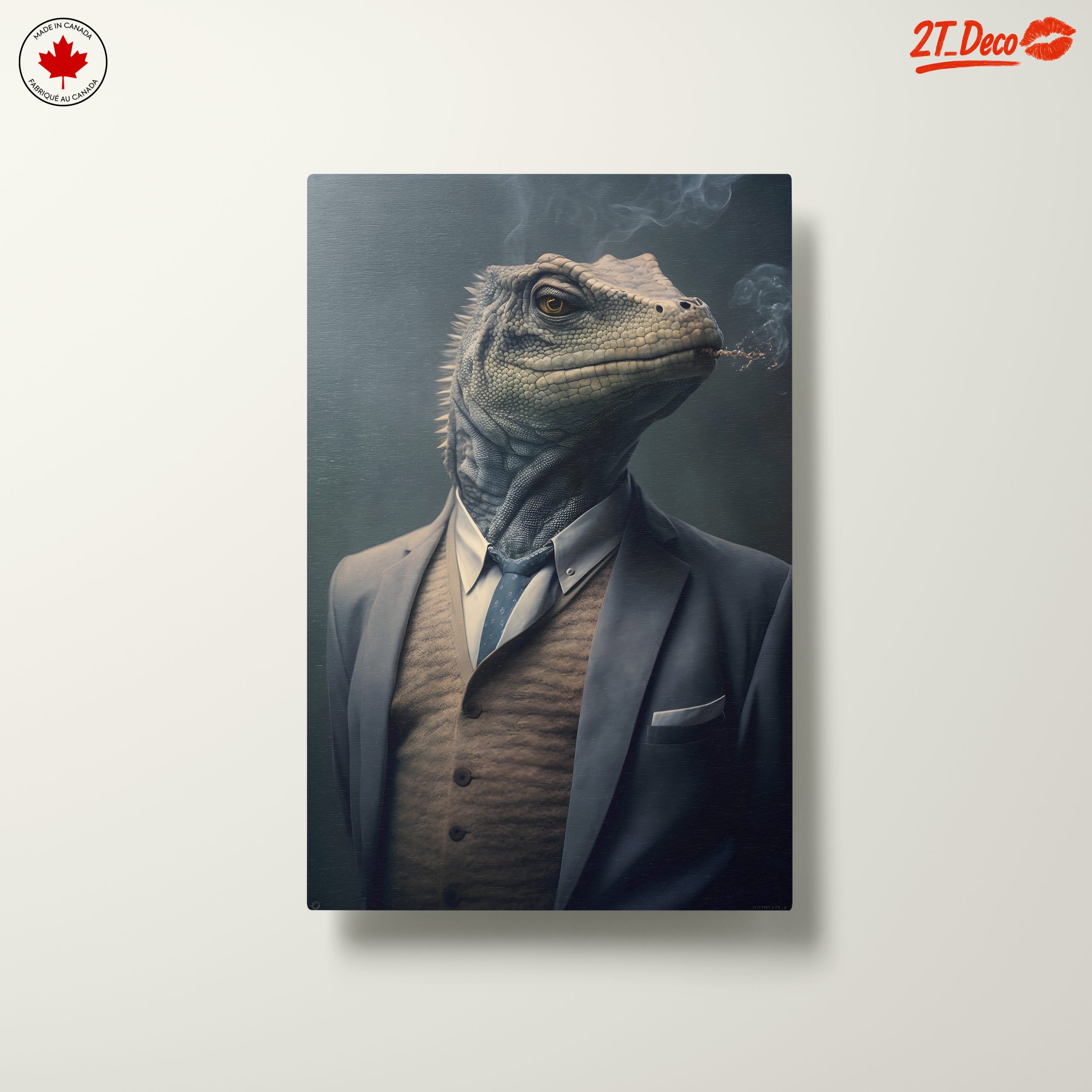 Dapper Lizard in a Suit - Image 10
