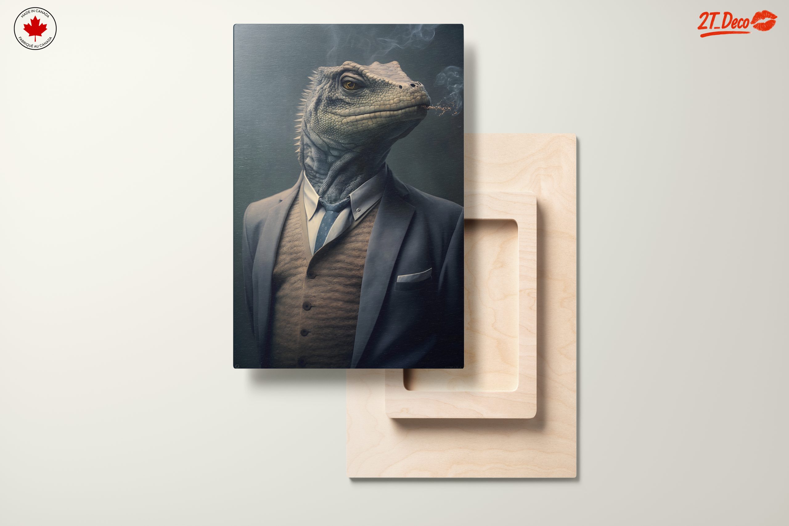 Dapper Lizard in a Suit - Image 11