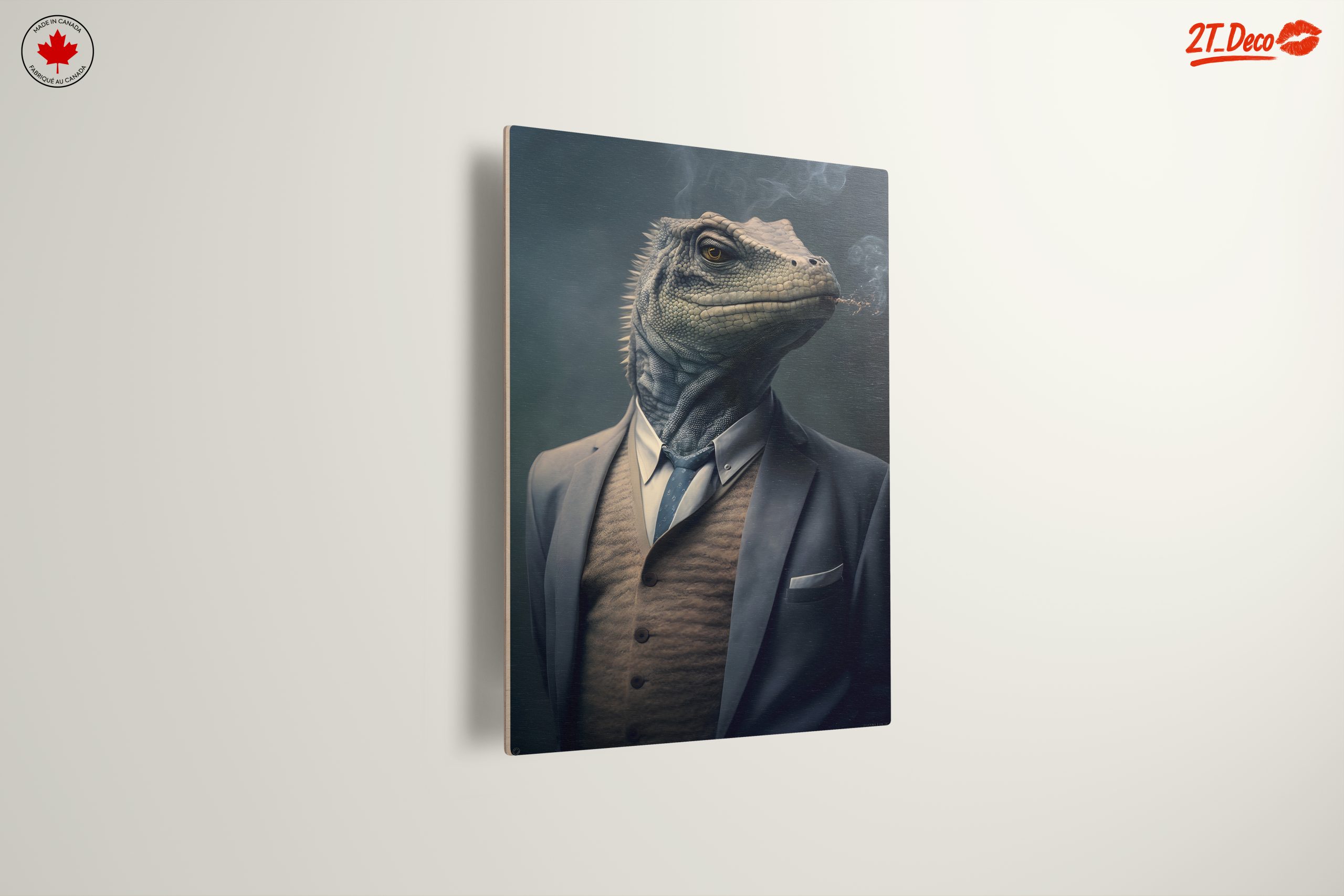 Dapper Lizard in a Suit - Image 13