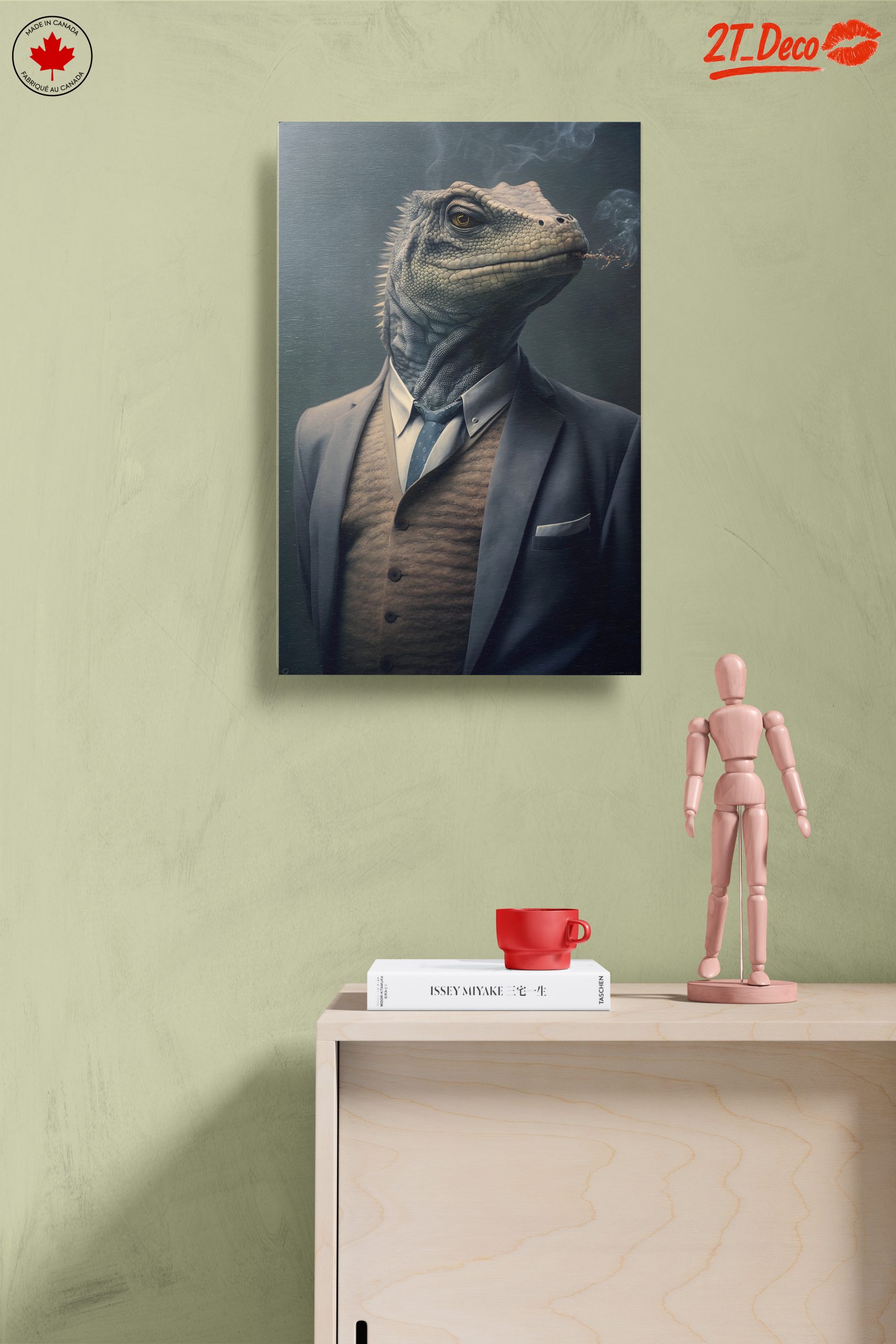 Dapper Lizard in a Suit - Image 14