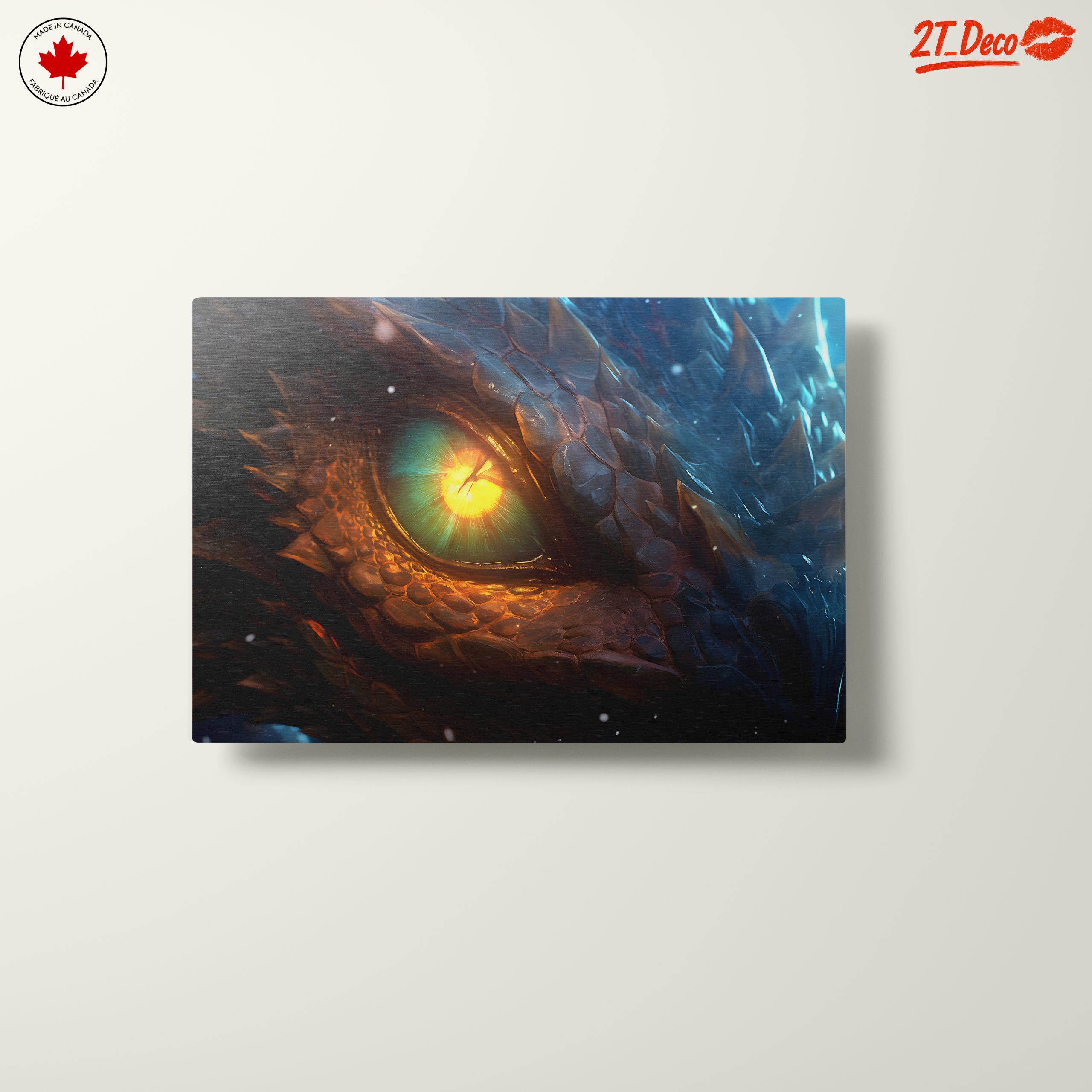 Majestic Dragon Eye Fantasy Art - Image 10