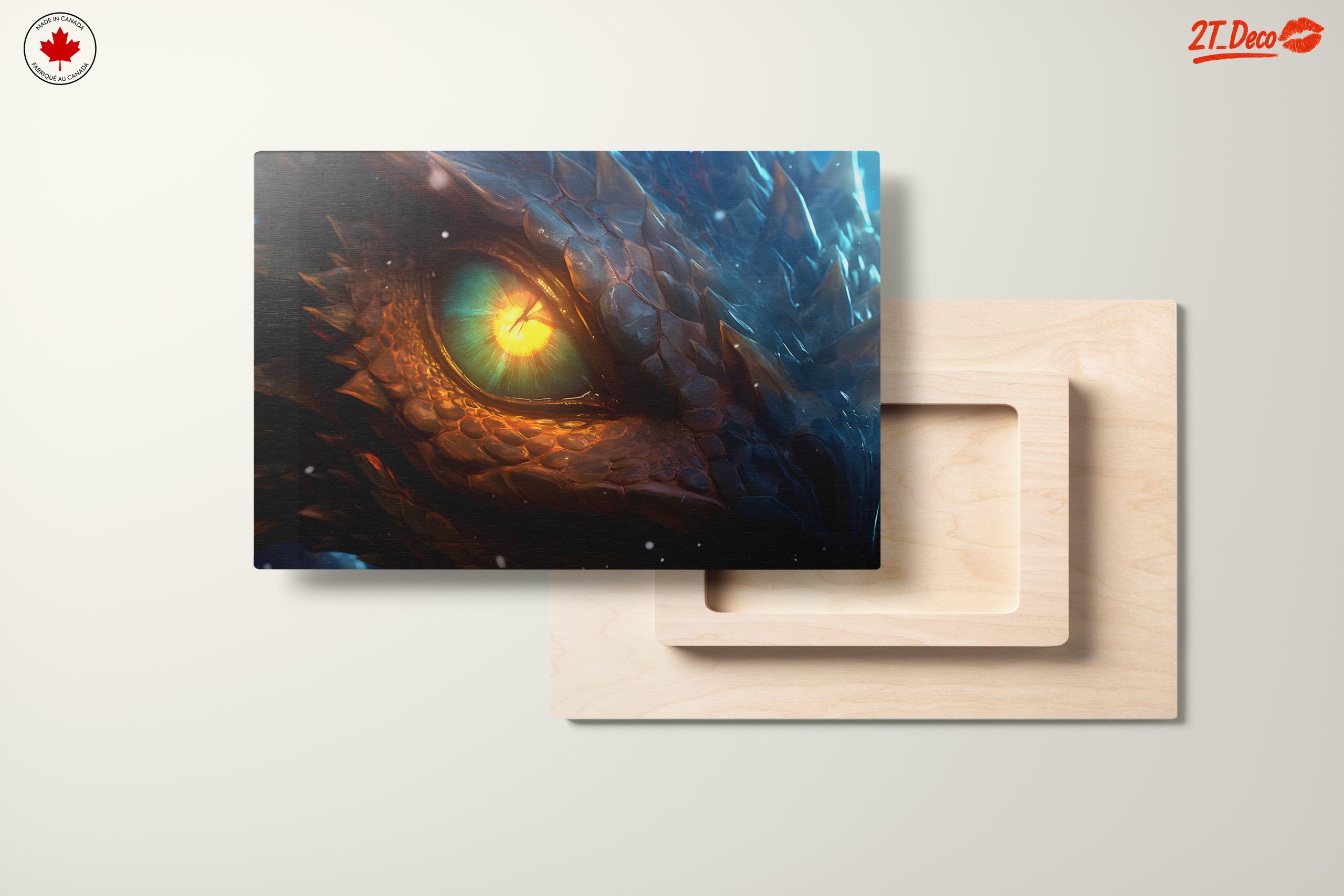 Majestic Dragon Eye Fantasy Art - Image 11