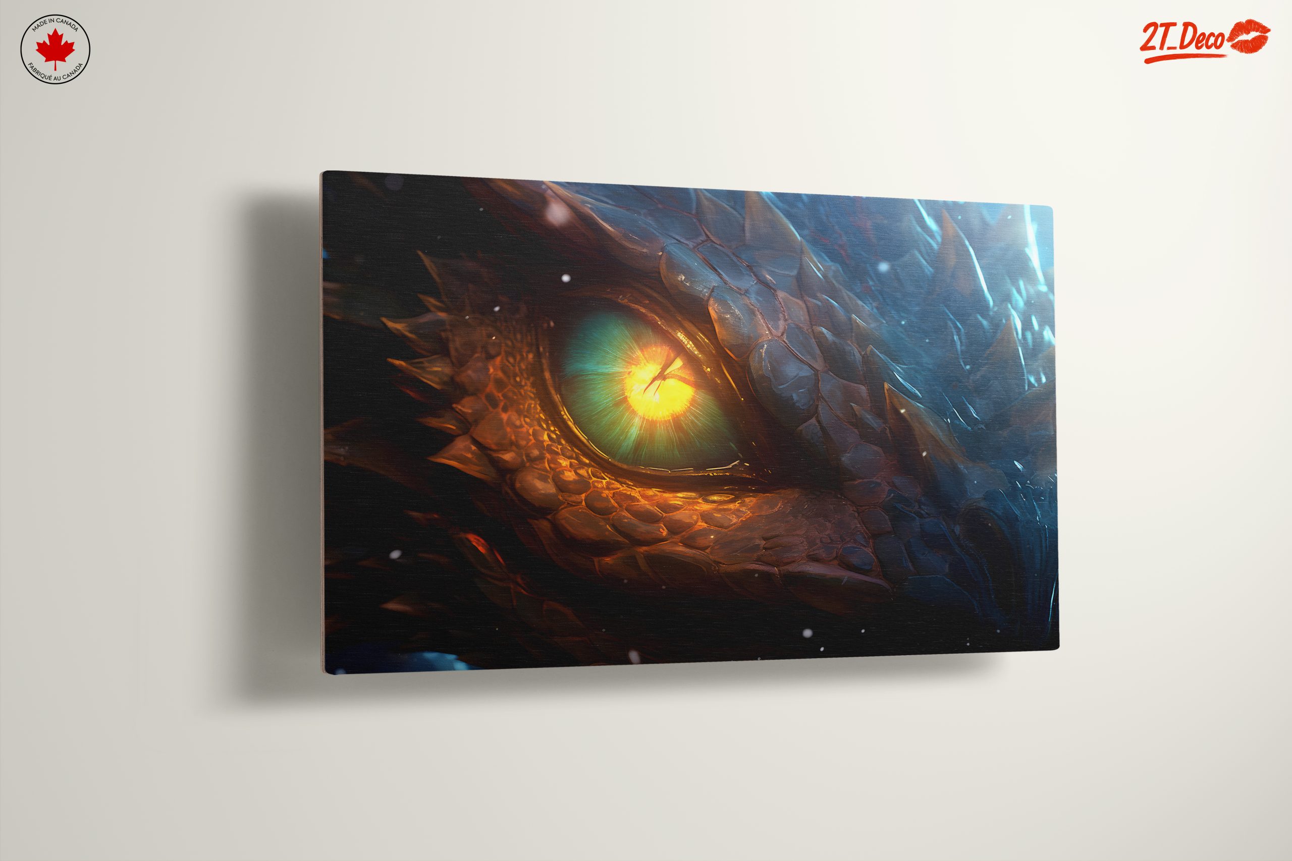 Majestic Dragon Eye Fantasy Art - Image 13