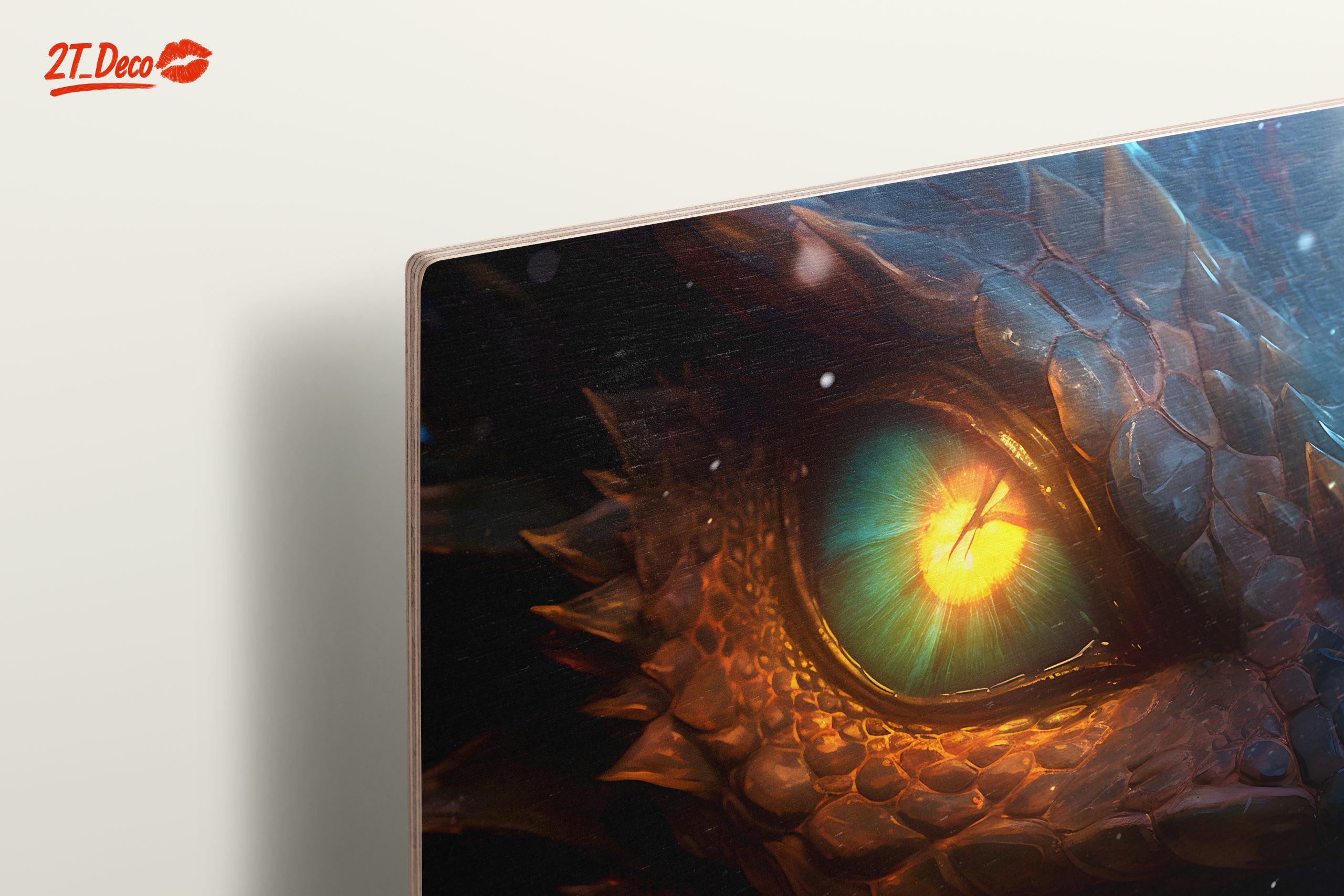 Majestic Dragon Eye Fantasy Art - Image 15