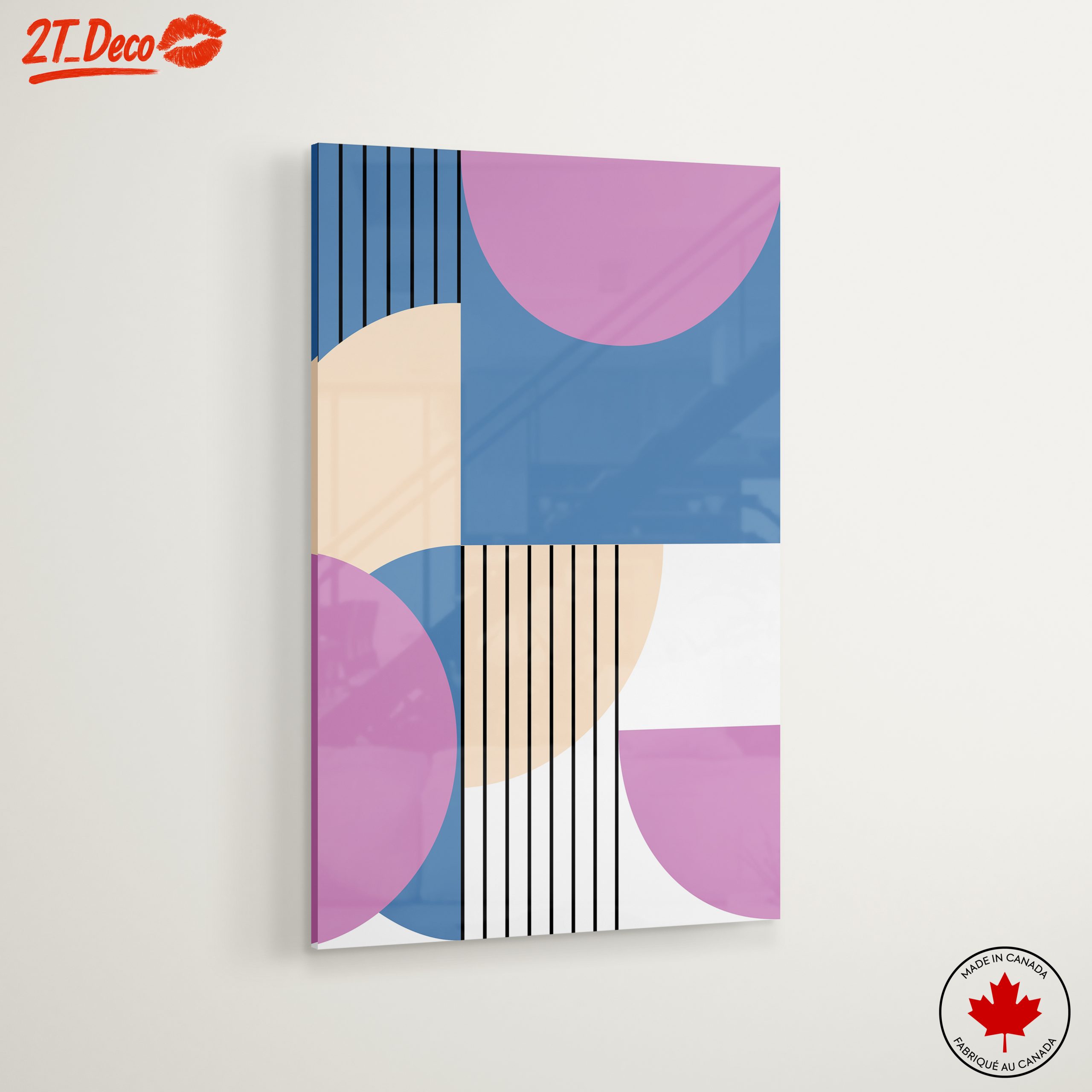 Modern Geometric Abstract Artwork 5 - Image 6