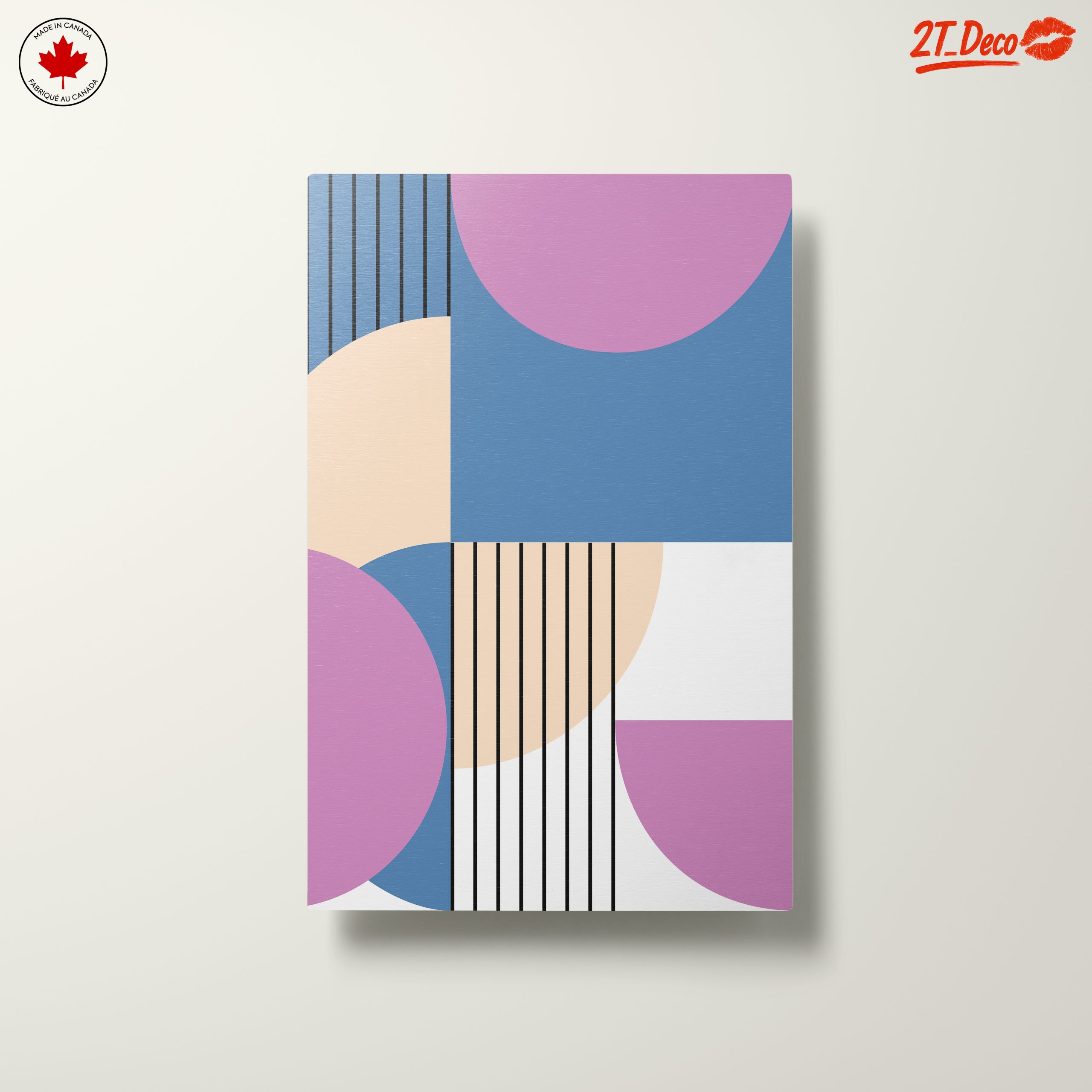 Modern Geometric Abstract Artwork 5 - Image 10
